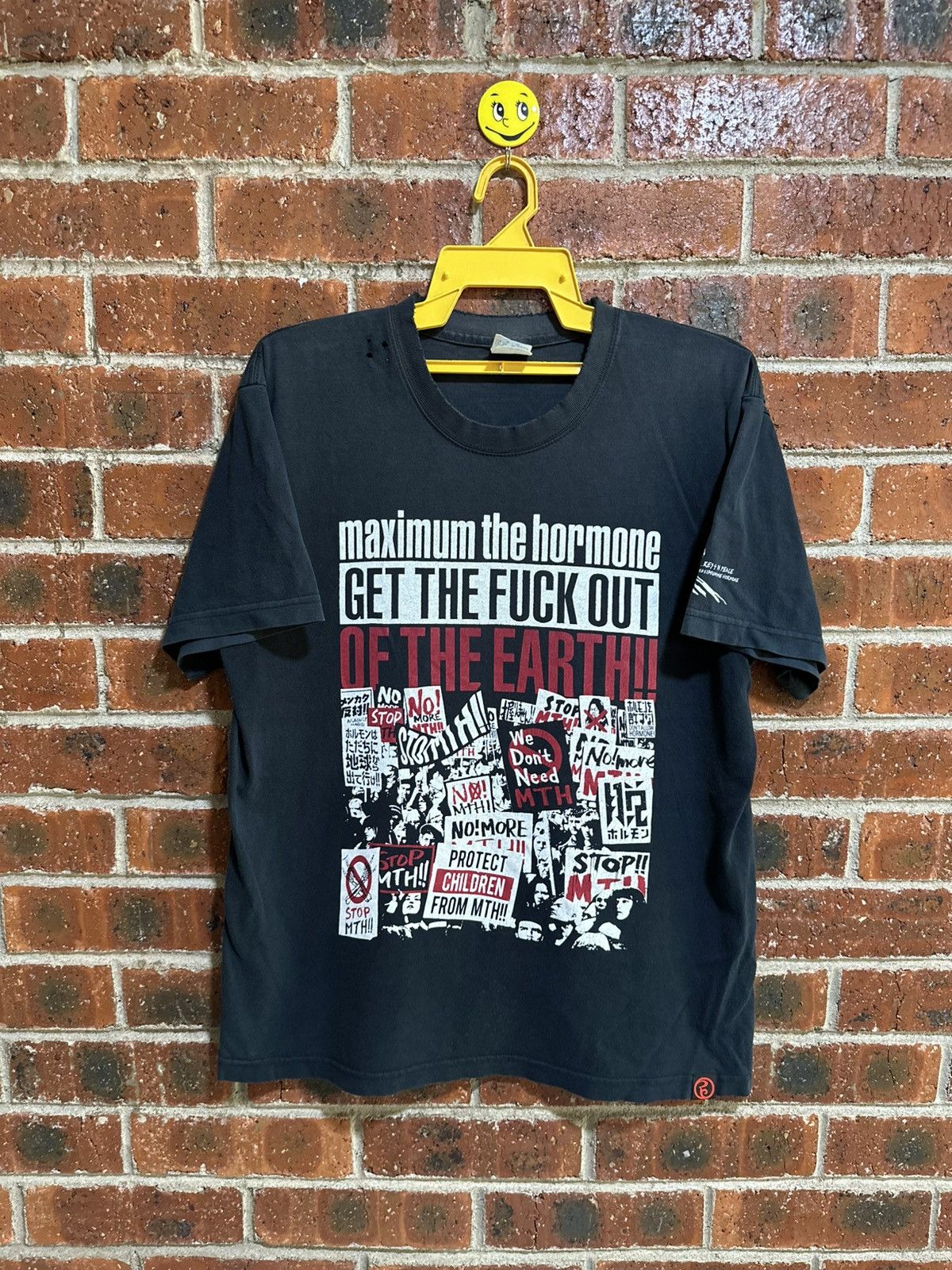Band Tees Vintage Maximum The Hormone Faded Tee Size US L / EU 52-54 / 3 - 3 Thumbnail