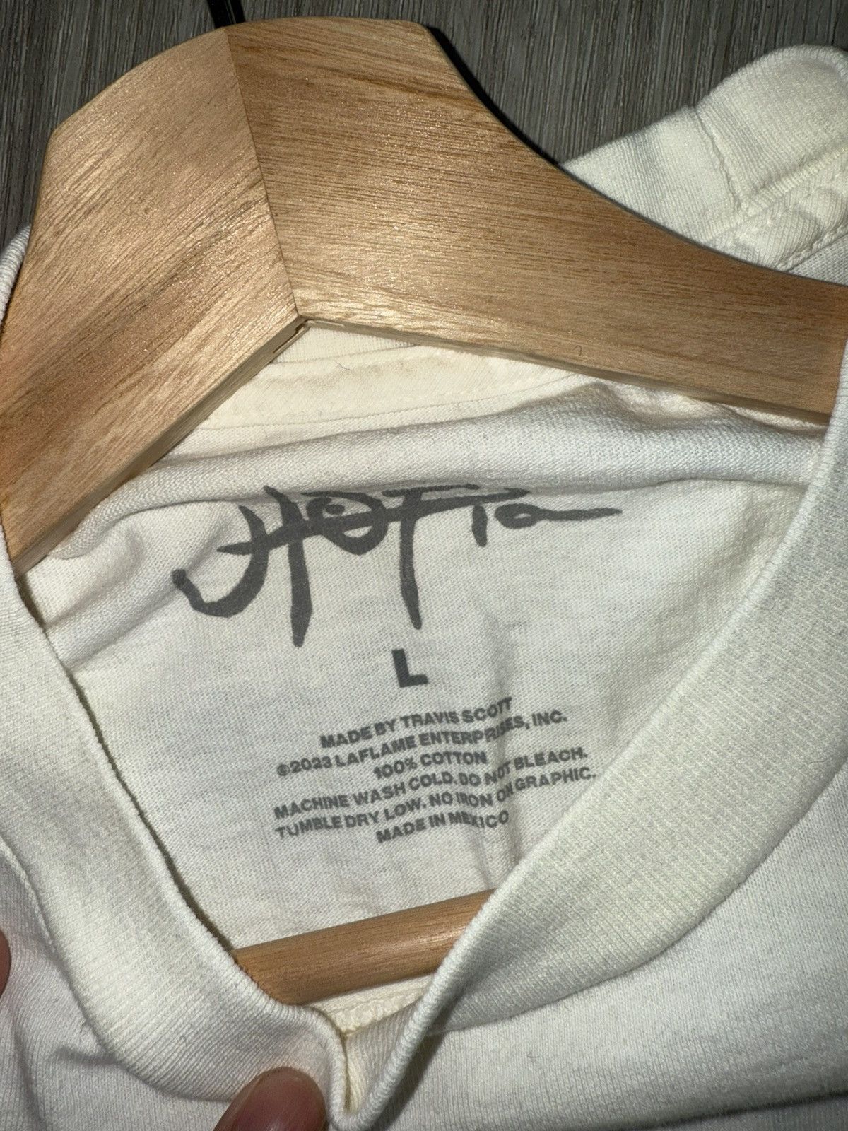 Travis Scott Travis Scott Utopia Tee Size US L / EU 52-54 / 3 - 4 Thumbnail