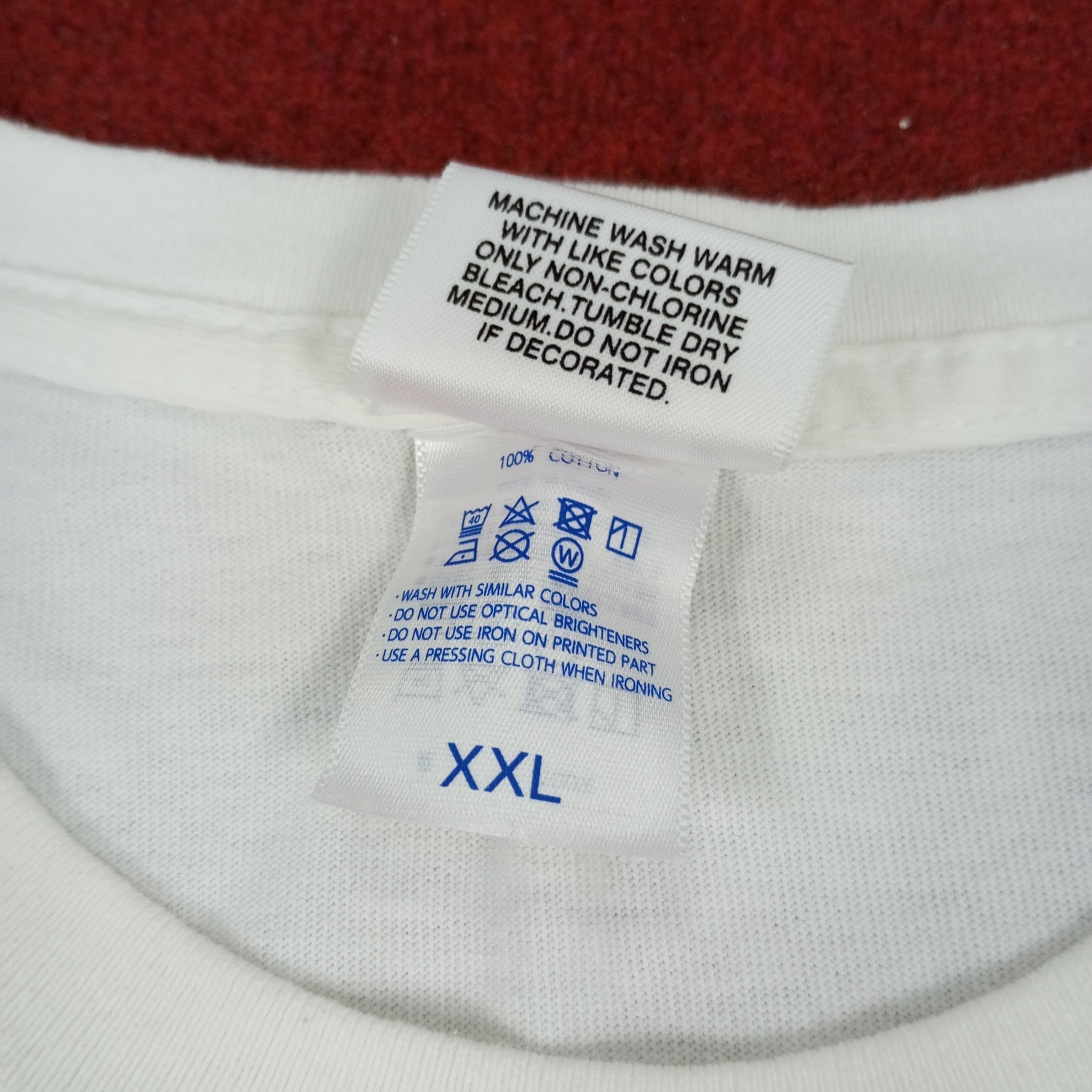 Vintage Sugiyama Japanese Streetwear Style White Tshirt Size US XL / EU 56 / 4 - 6 Thumbnail