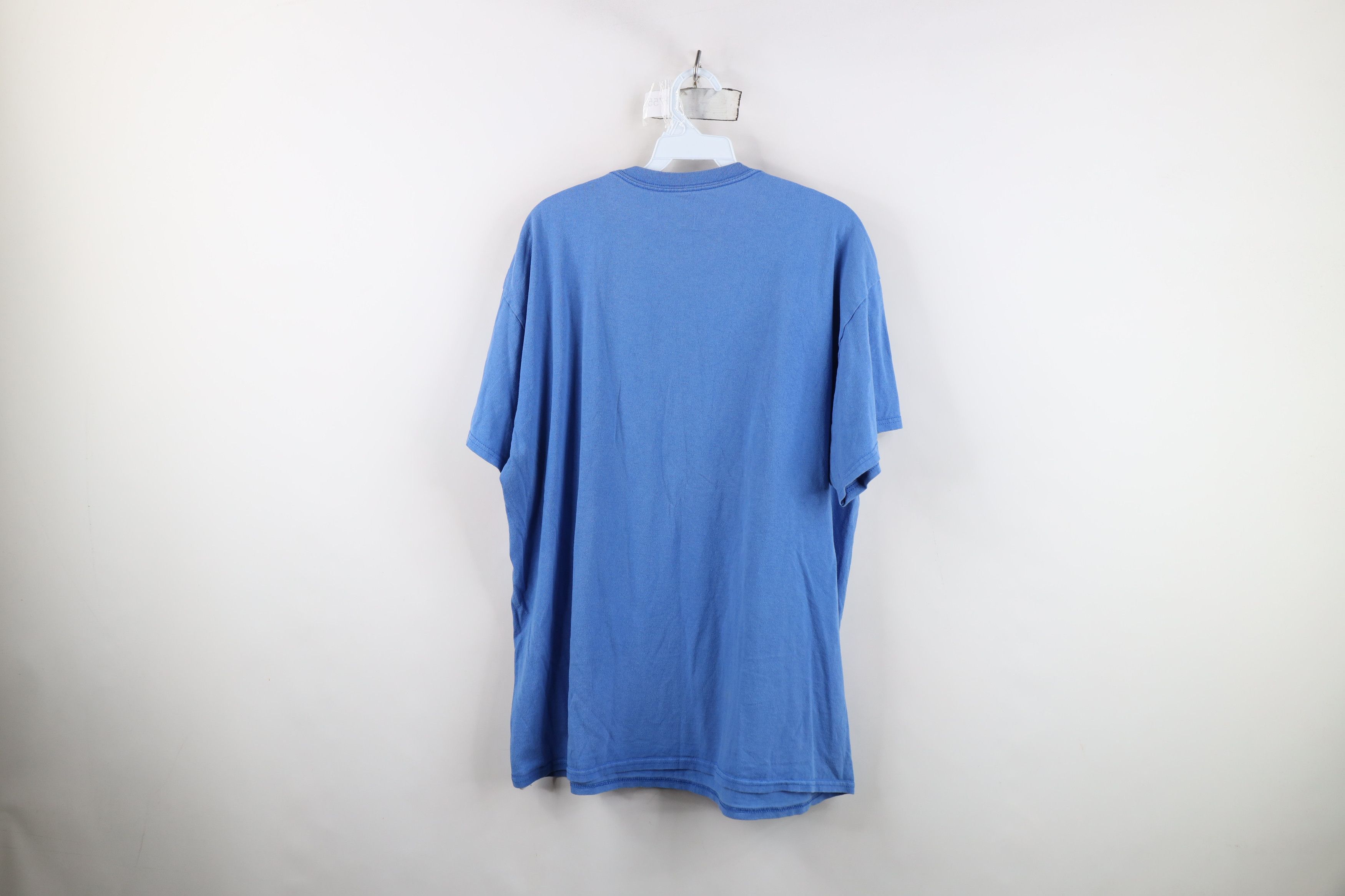 Vintage Vintage Y2K NFL Spell Detroit Lions Football T-Shirt Blue Size US XL / EU 56 / 4 - 11 Thumbnail