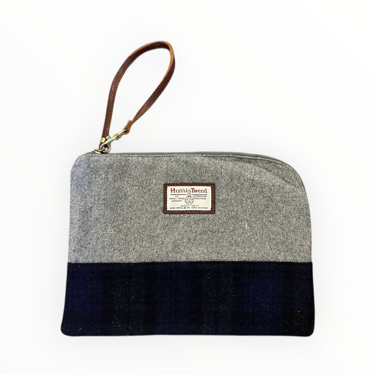 Designer × Harris Tweed × Vintage Harris Tweed x Rootote Wool Tote Bag Tartan Size ONE SIZE - 1 Thumbnail