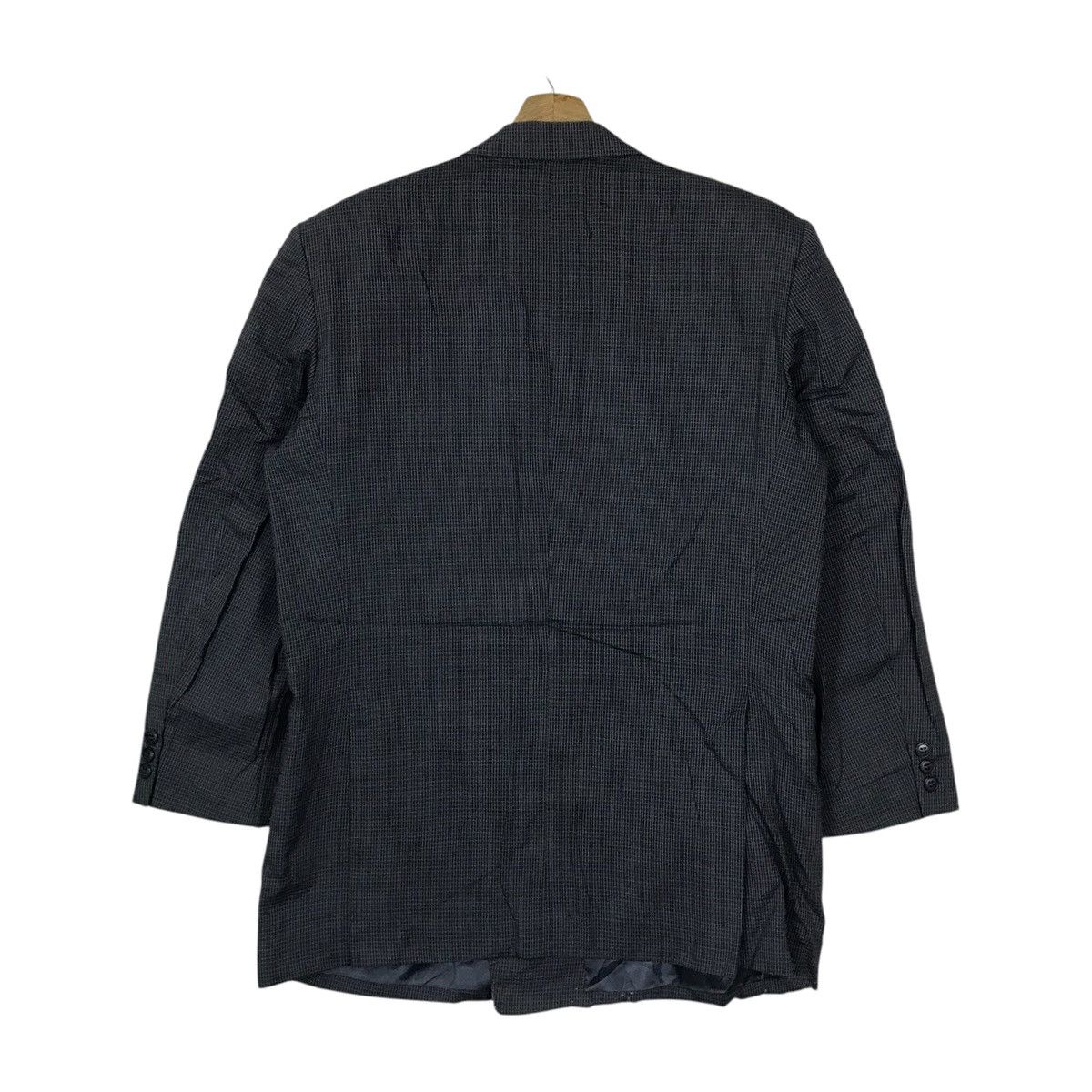 Hanae Mori Vintage Hanae Mori Monsieur Flat Button Double Breasted Coat Size US M / EU 48-50 / 2 - 3 Thumbnail