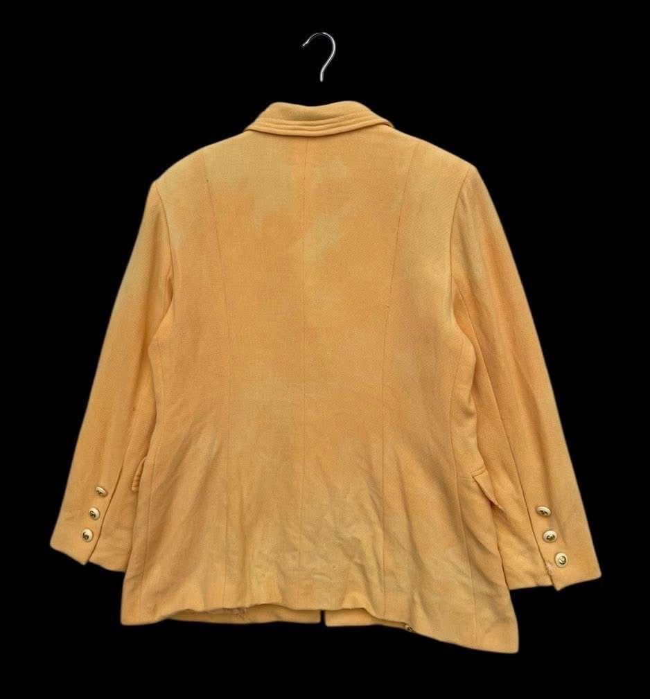 Celine RARE🔥 Celine Wool Jacket Button Closure 100% Silk Jacket Size US M / EU 48-50 / 2 - 7 Thumbnail