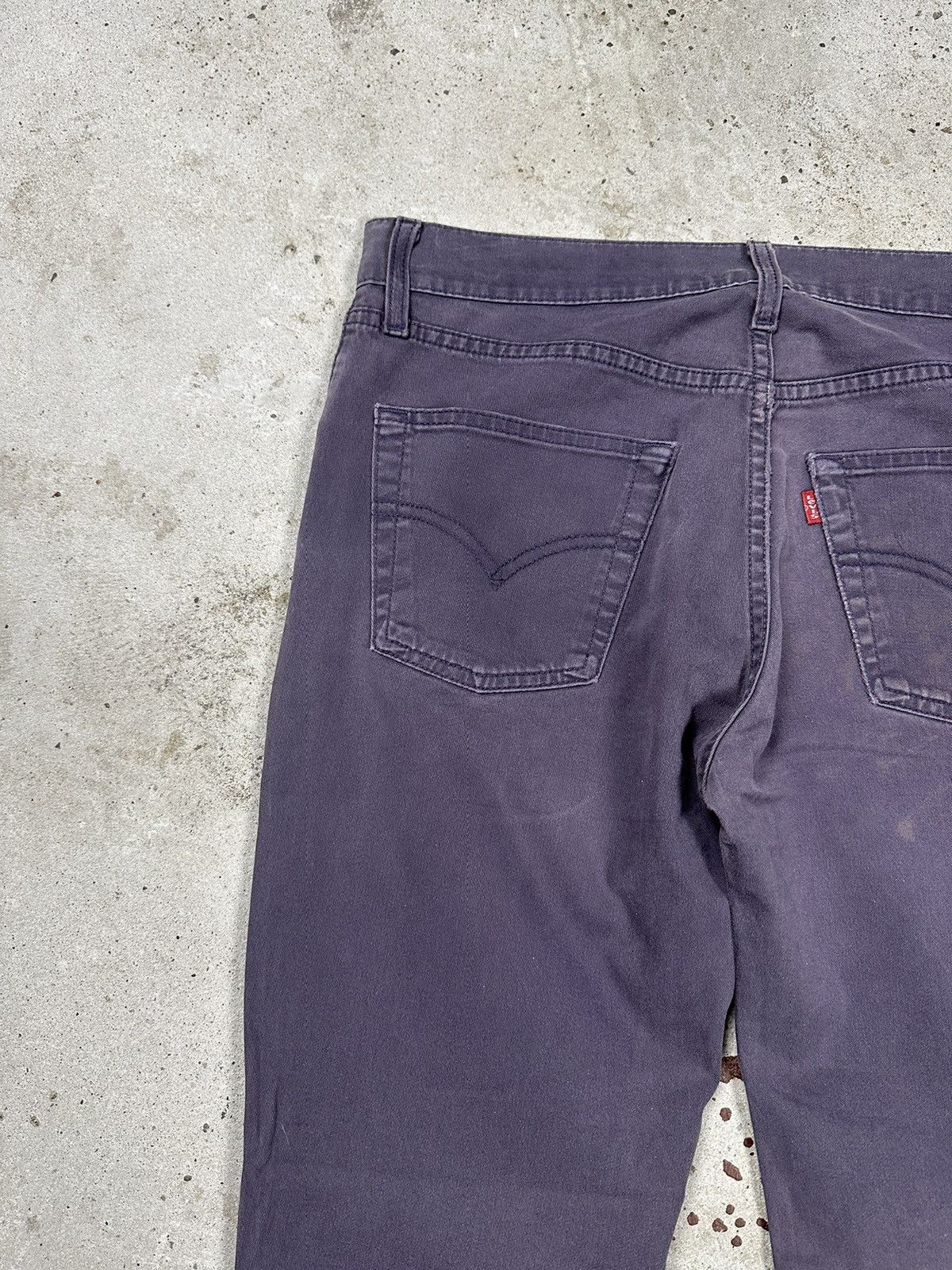 Levi's × Vintage Vintage 2000 Levi’s 525 Bootcut Flared Purple Wide Legs Pant Size US 32 / EU 48 - 15 Thumbnail