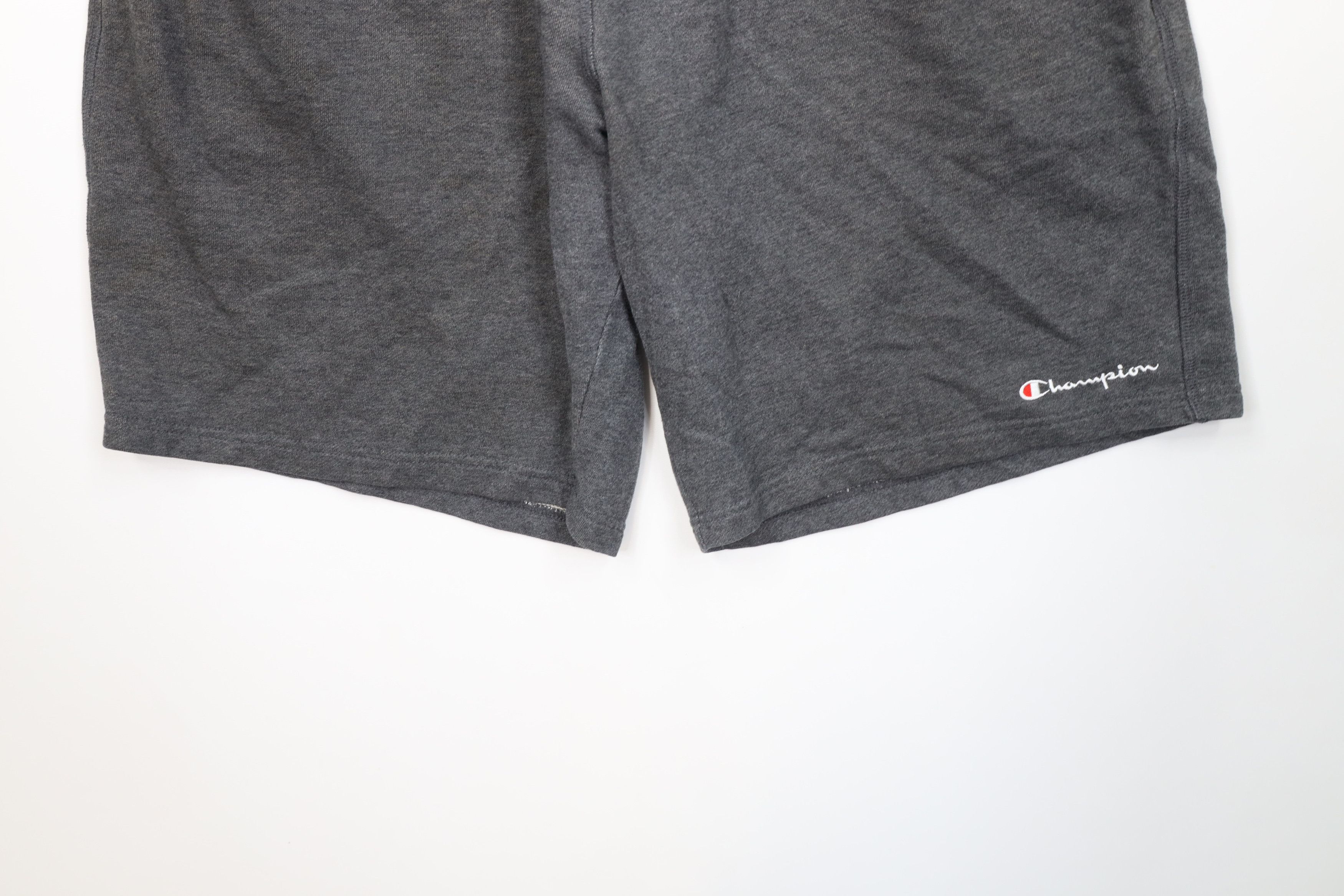 Champion Vintage Y2K Champion Heavy French Terry Shorts Gray Size US 38 / EU 54 - 4 Thumbnail