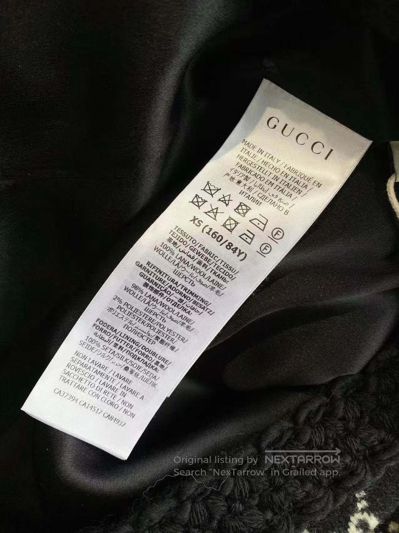 Gucci Guicci The old flower is full of printed cardigans| Size XS / US 0-2 / IT 36-38 - 5 Thumbnail