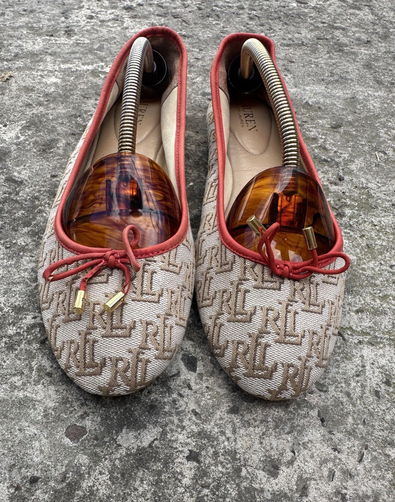 Ralph Lauren Vintage Polo Ralph Lauren Monogram Sandals Rare Streetwear Size US 10 / IT 40 - 2 Thumbnail
