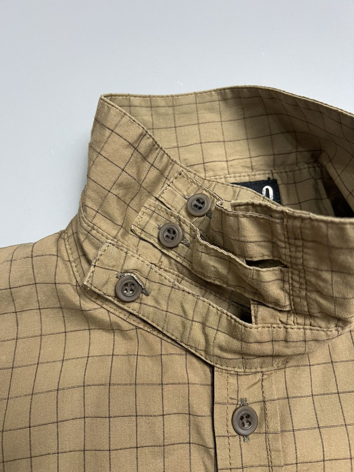 Japanese Brand × Seditionaries × Vintage Vintage 010920 The Nine Heads Plaid Shirts Size US M / EU 48-50 / 2 - 4 Thumbnail