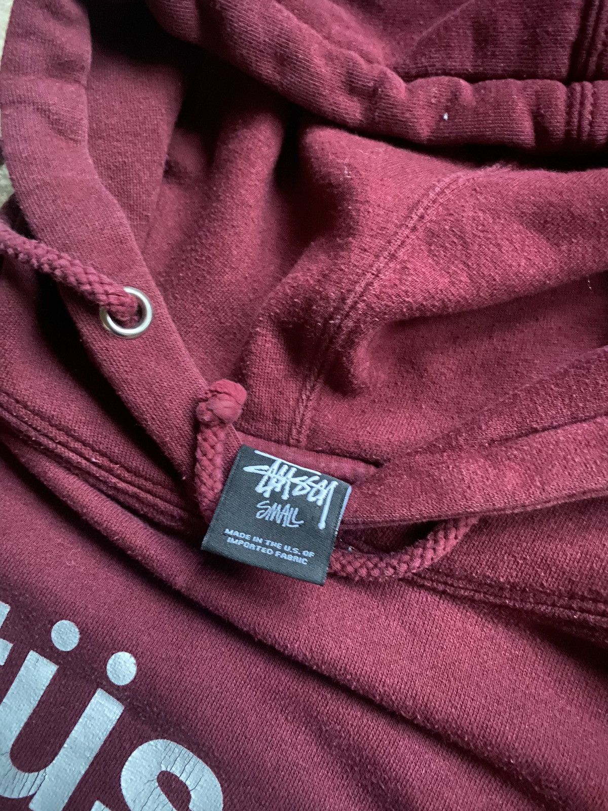 Stussy × Vintage Vintage Stussy Worldwide Logo Y2K Hoodie Size US S / EU 44-46 / 1 - 4 Thumbnail