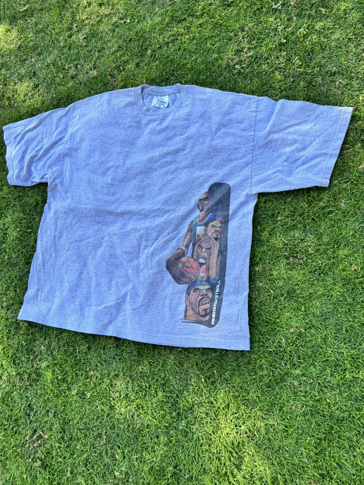 Vintage t-shirt and1 basketball vintage Size US XXL / EU 58 / 5 - 2 Thumbnail