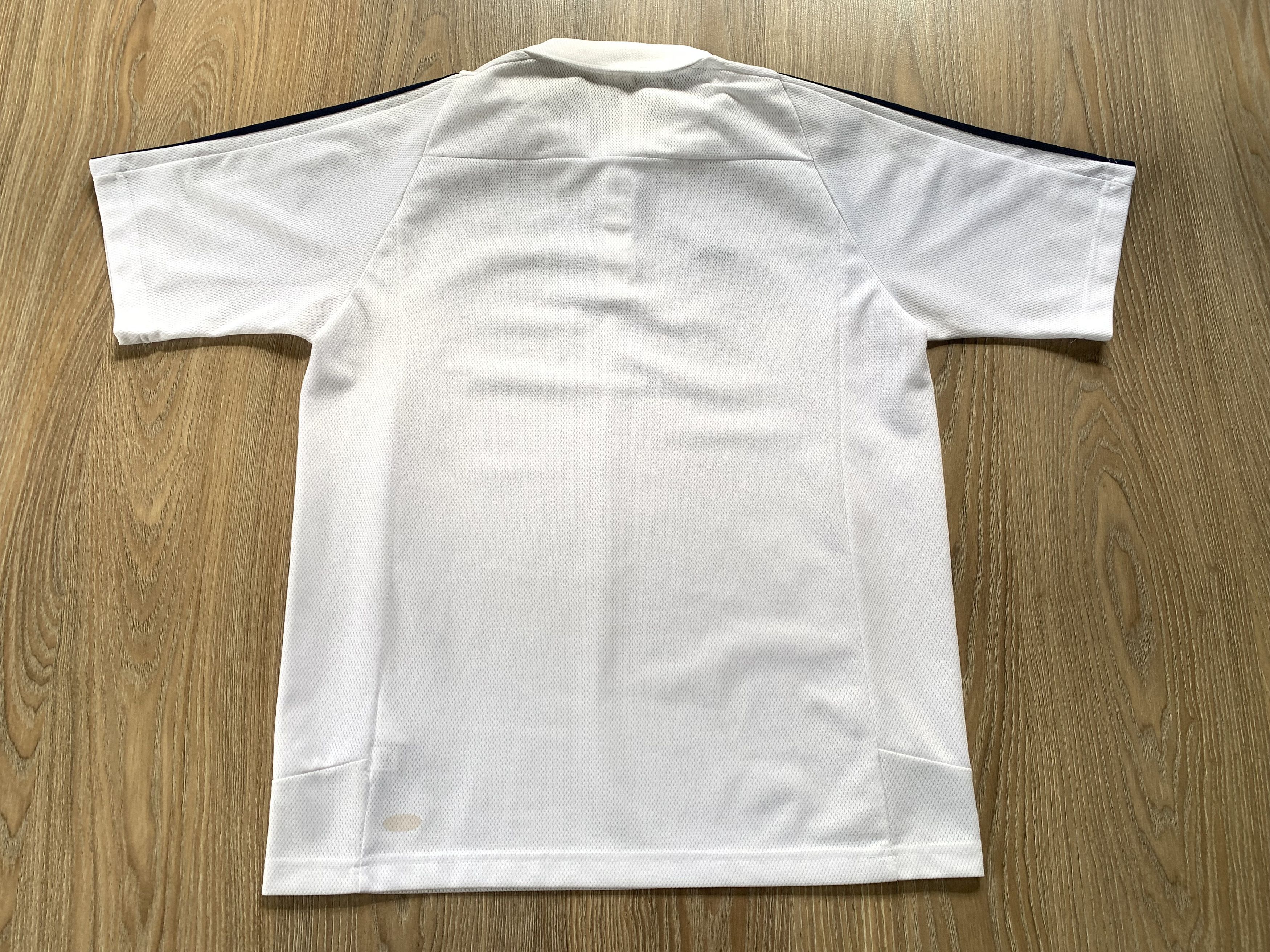 Adidas Vintage Adidas Mens White Training Polo Shirt Size US M / EU 48-50 / 2 - 3 Thumbnail