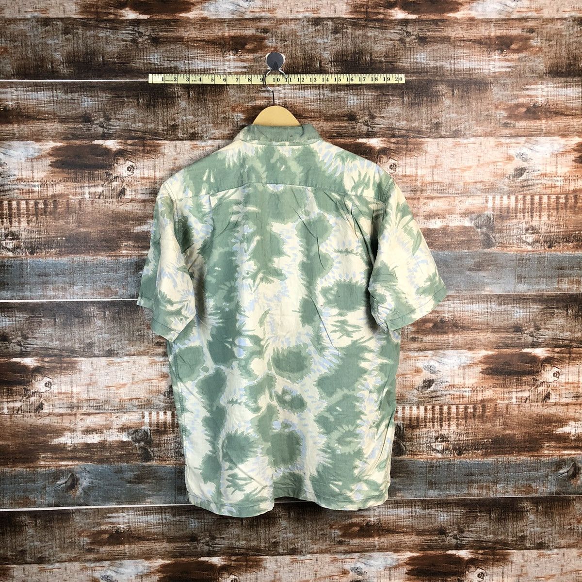 Other Outdoor Life Green camo leaf Shirt #A2315 Size US L / EU 52-54 / 3 - 14 Thumbnail