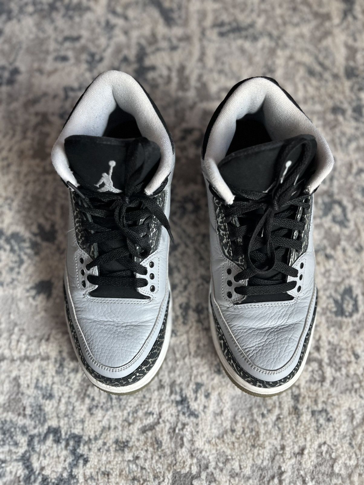 Jordan Brand Air Jordan 3 Retro Wolf Grey Size US 8.5 / EU 41-42 - 3 Thumbnail