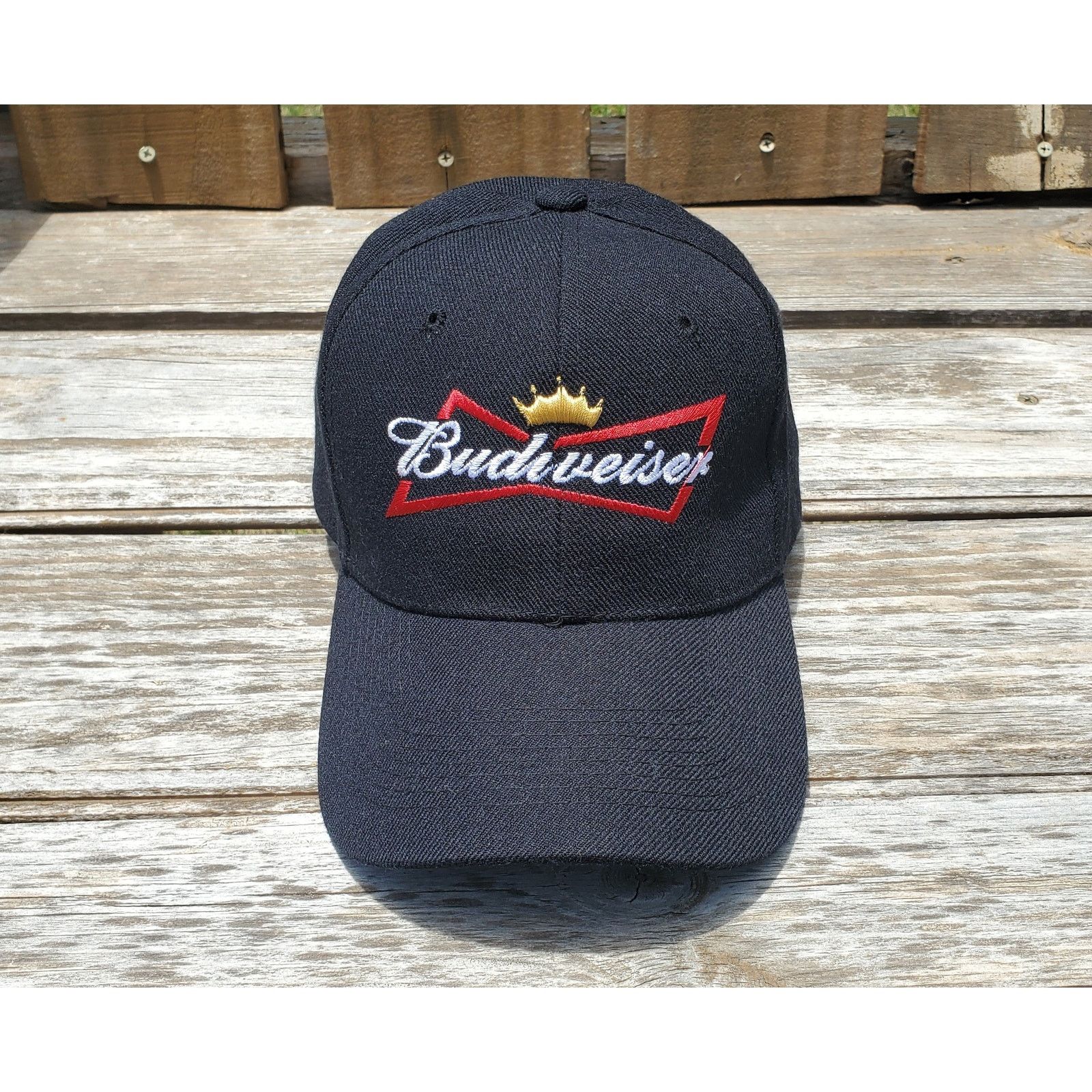 Retrofit Budweiser Beer Logo Black Hat Size ONE SIZE - 1 Thumbnail