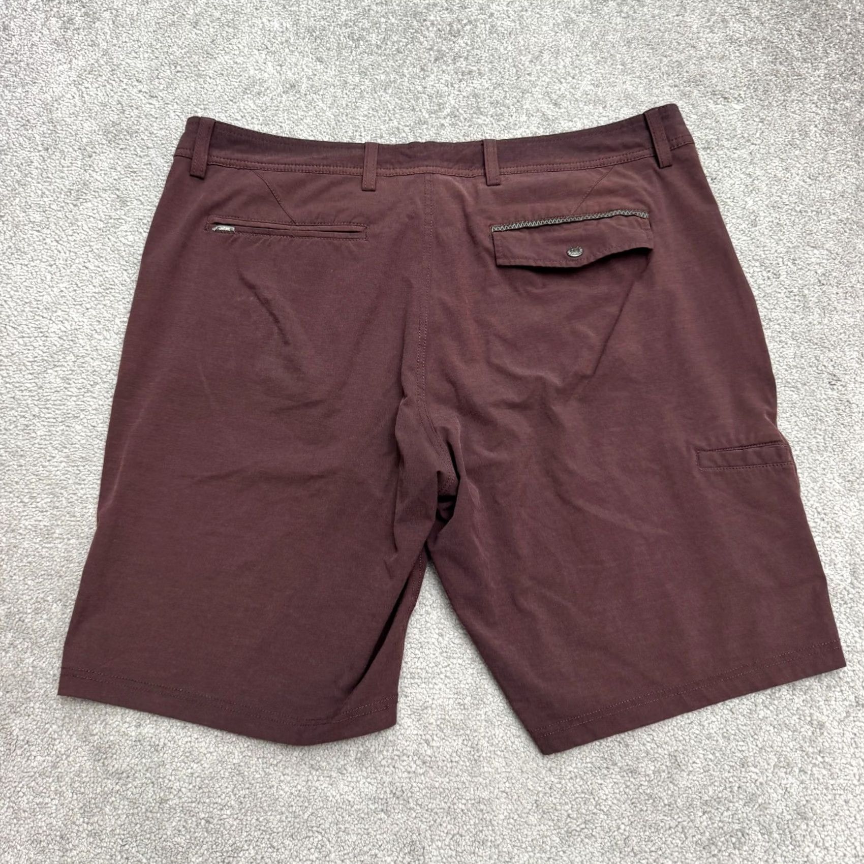 Vintage Linksoul Performance Boardwalk Golf Hybrid Chino Shorts Mens 38 Brown Stretch Size US 38 / EU 54 - 2 Thumbnail