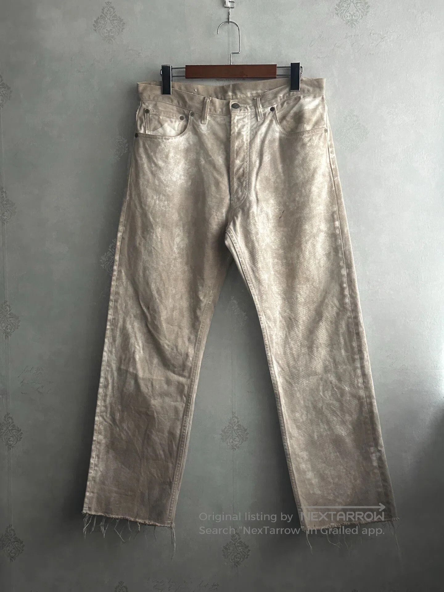 Maison Margiela Maison Margiela 20AW acid-stained vintage jeans| Size US 30 / EU 46 - 1 Thumbnail