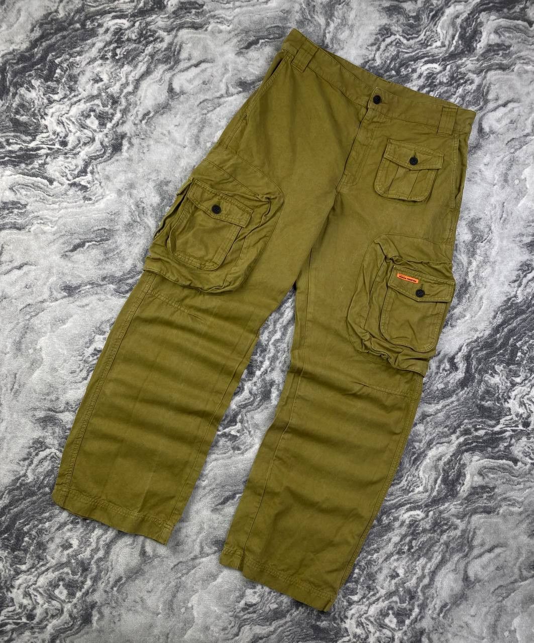 Heron Preston Heron Preston Cargo Pants Men Size XL Green Size US 36 / EU 52 - 1 Thumbnail