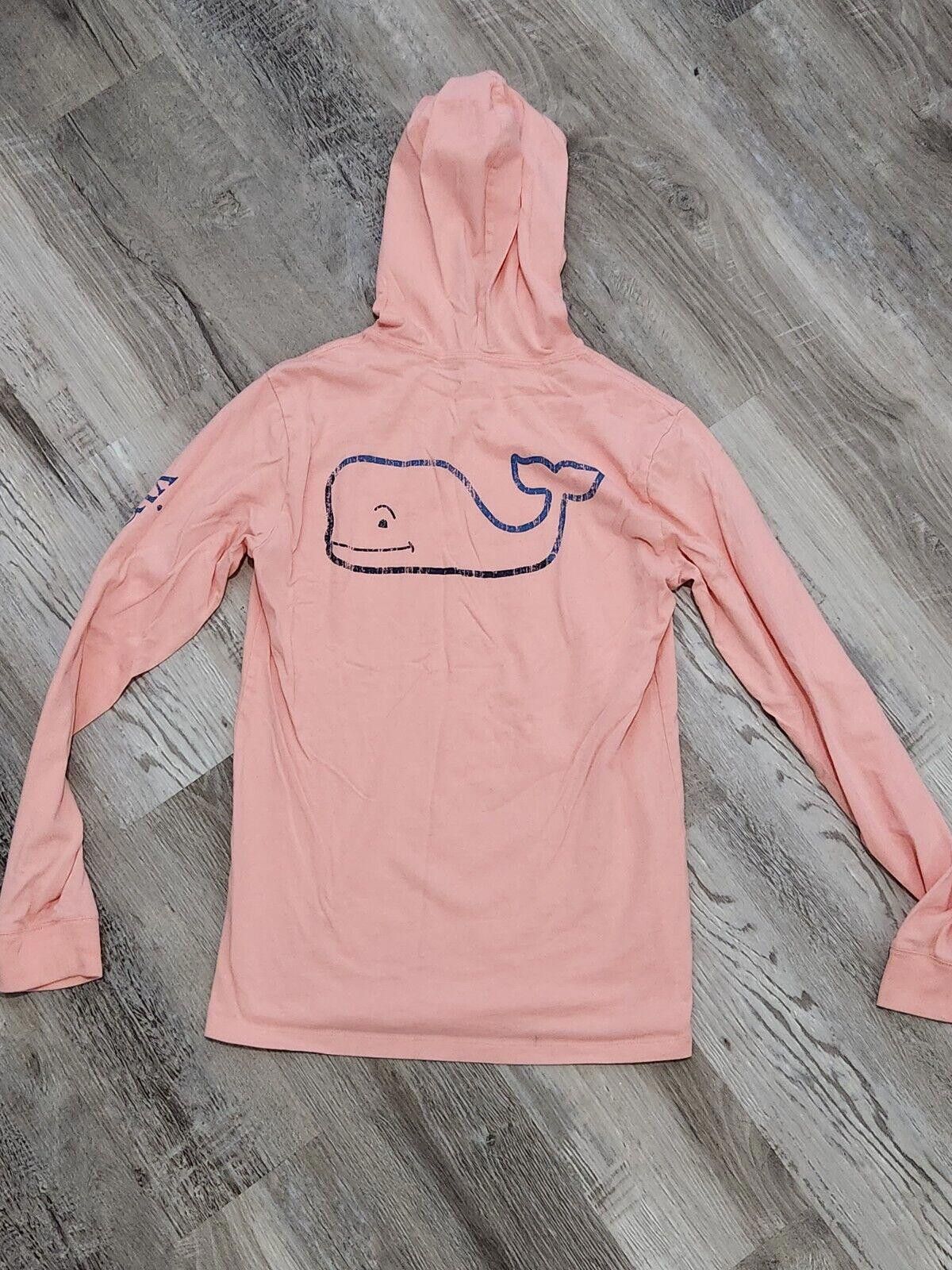 Vineyard Vines Vinyard Vines Long Sleeve Shirt Hooded Pullover XS pink Size XS / US 0-2 / IT 36-38 - 2 Thumbnail