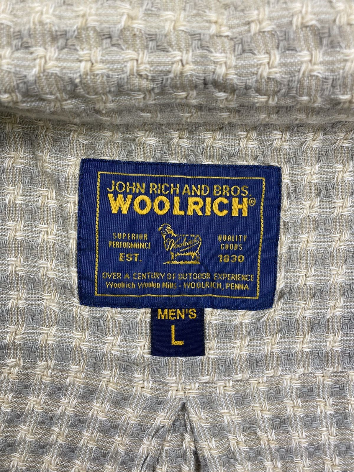 Woolrich Woolen Mills Vintage Woolrich Checked Button UPS Shirt Size US L / EU 52-54 / 3 - 10 Thumbnail