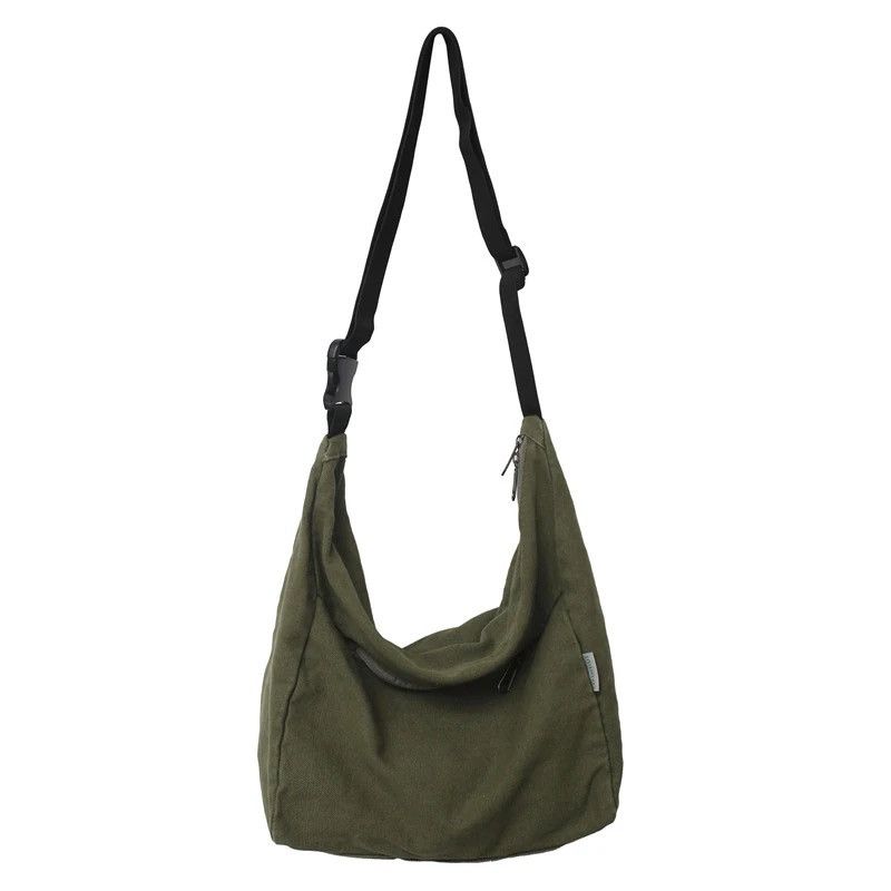 Japanese Brand Leisure Canvas Shoulder Bag Size ONE SIZE - 4 Thumbnail