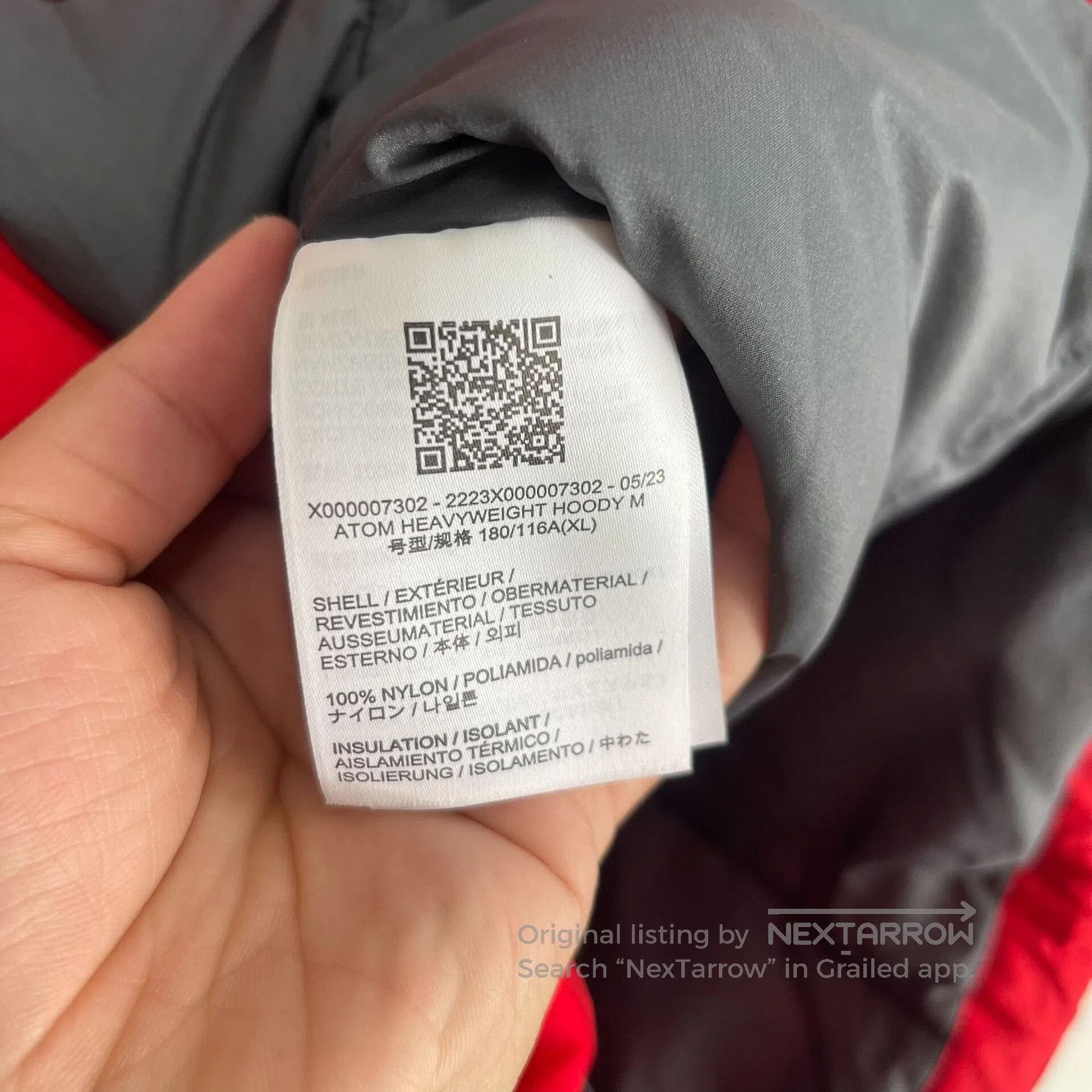 Arc'teryx Arcteryx Atom Heavyweight Hoody Red. Size US XL / EU 56 / 4 - 7 Thumbnail