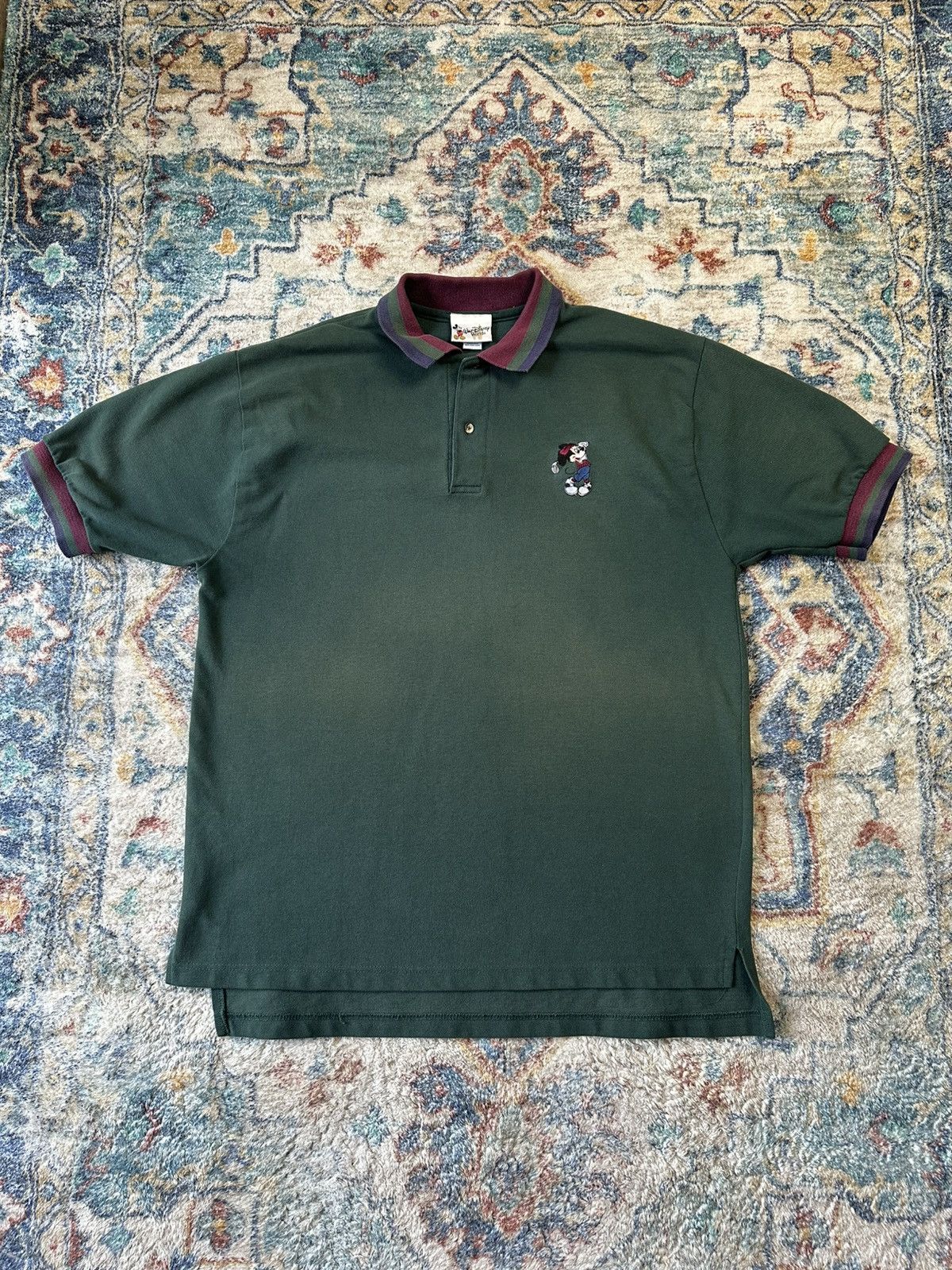 Disney Vintage Disney Mickey Mouse Golf Polo Shirt Large Size US L / EU 52-54 / 3 - 1 Thumbnail