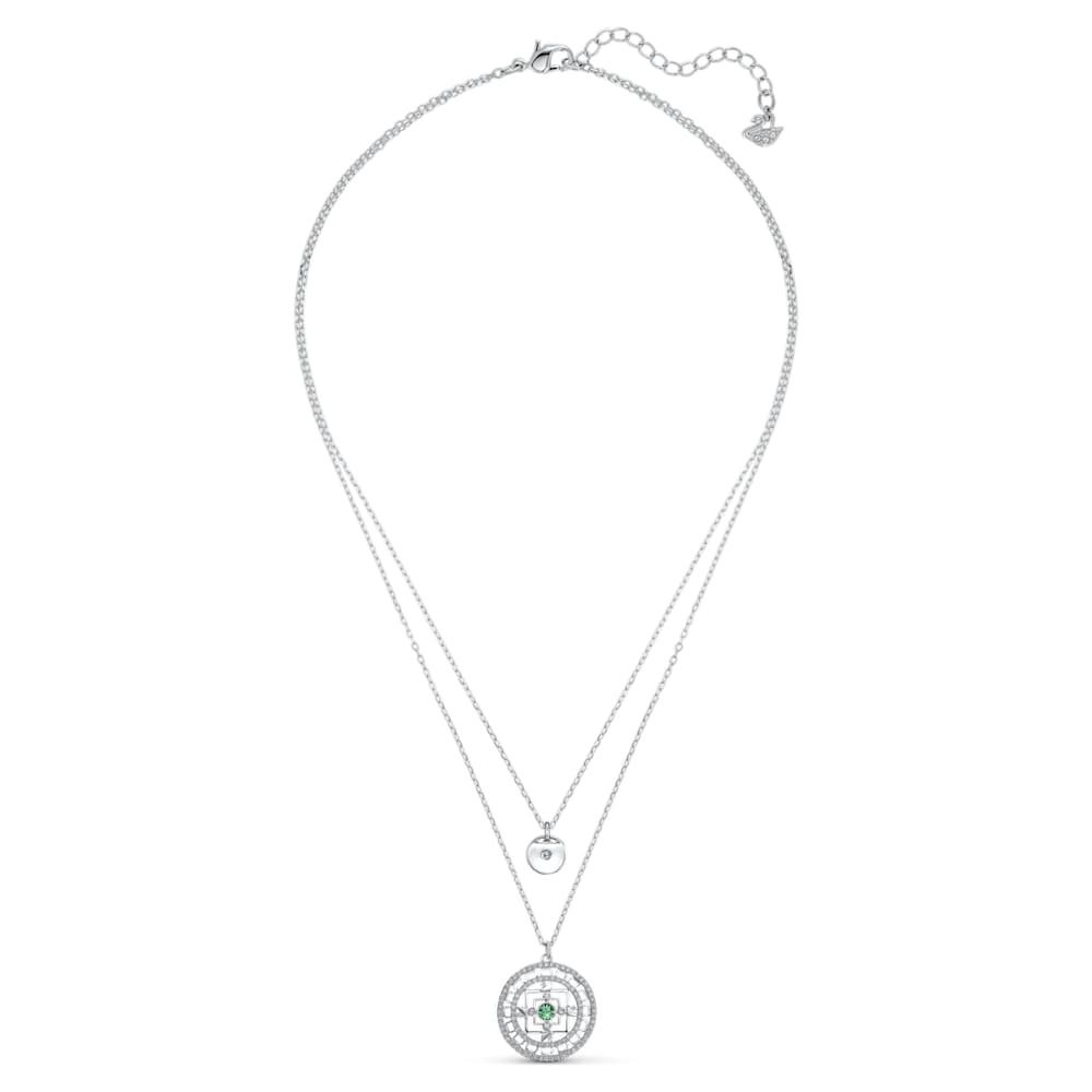 Swarovski Swarovski Symbolic Mandala Necklace White, Rhodium plated Size ONE SIZE - 4 Thumbnail
