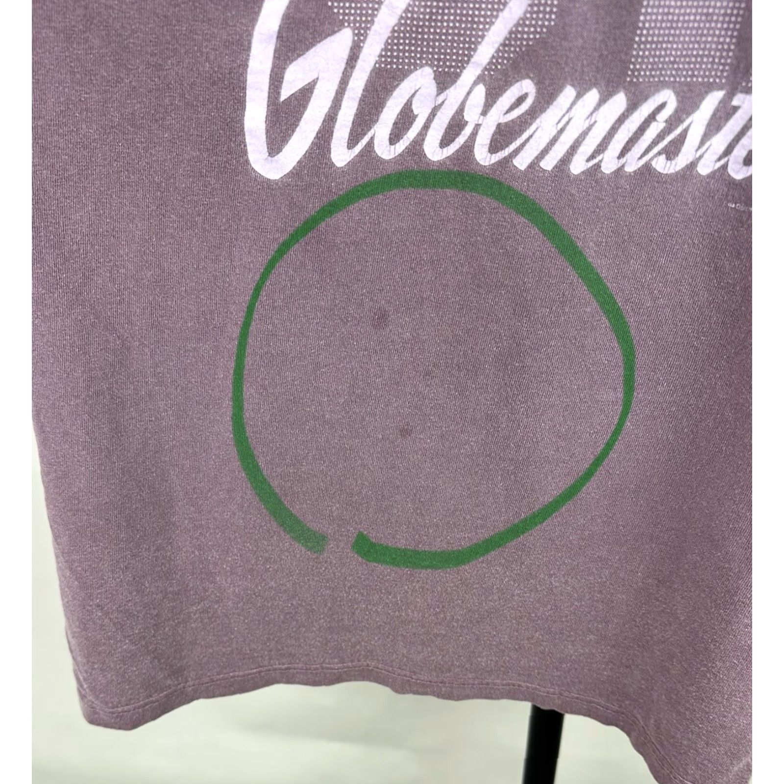 Vintage Vintage 90s C-17 Globemaster III Shirt XL Dusty Purple USAF Military Plane Size US XL / EU 56 / 4 - 4 Thumbnail