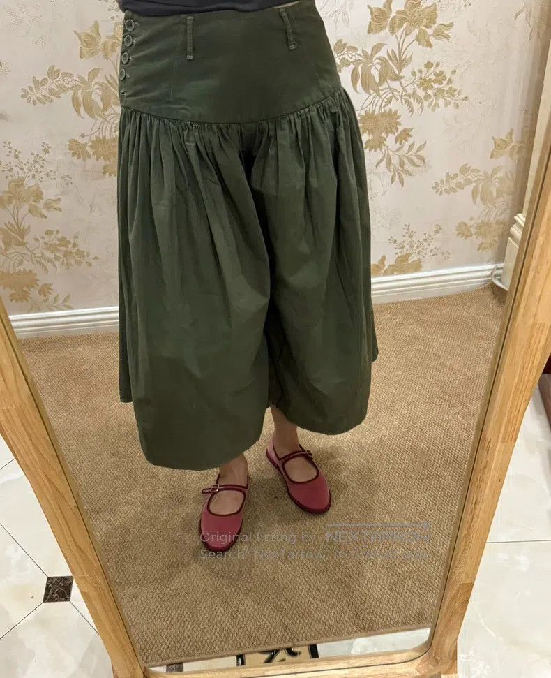 Kapital Kapital Size XS Spot green out-of-print pants and skirts Size US 28 / EU 44 - 2 Thumbnail