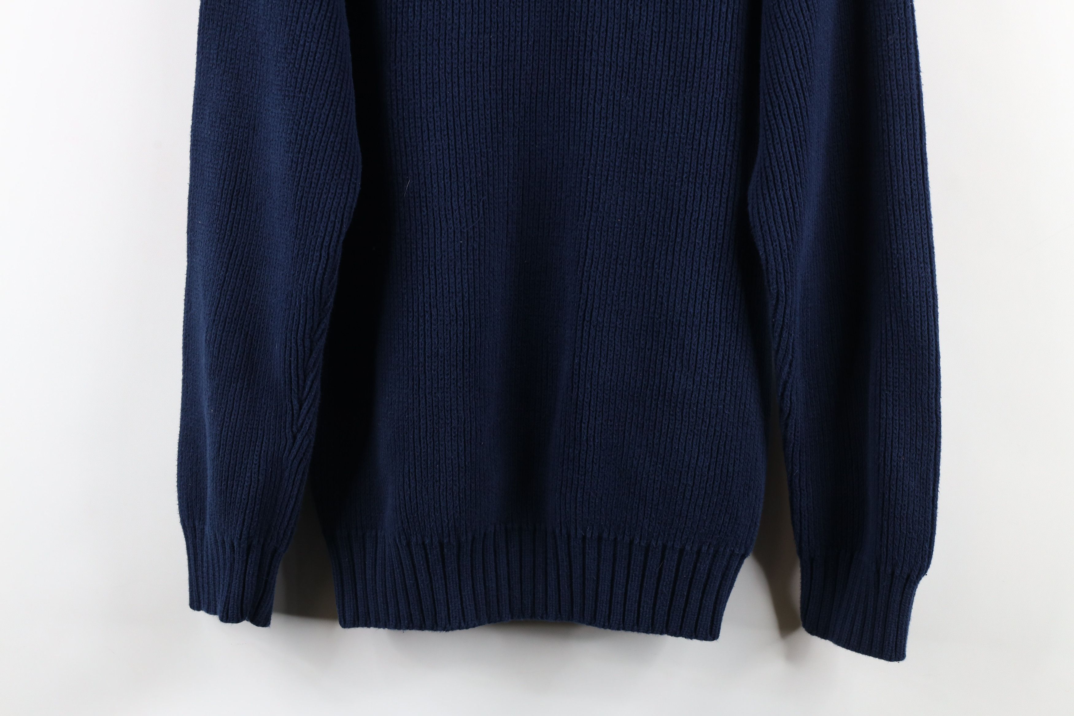 Eddie Bauer × Vintage Vintage 90s Eddie Bauer Chunky Ribbed Knit Sweater Cotton Size US S / EU 44-46 / 1 - 8 Thumbnail