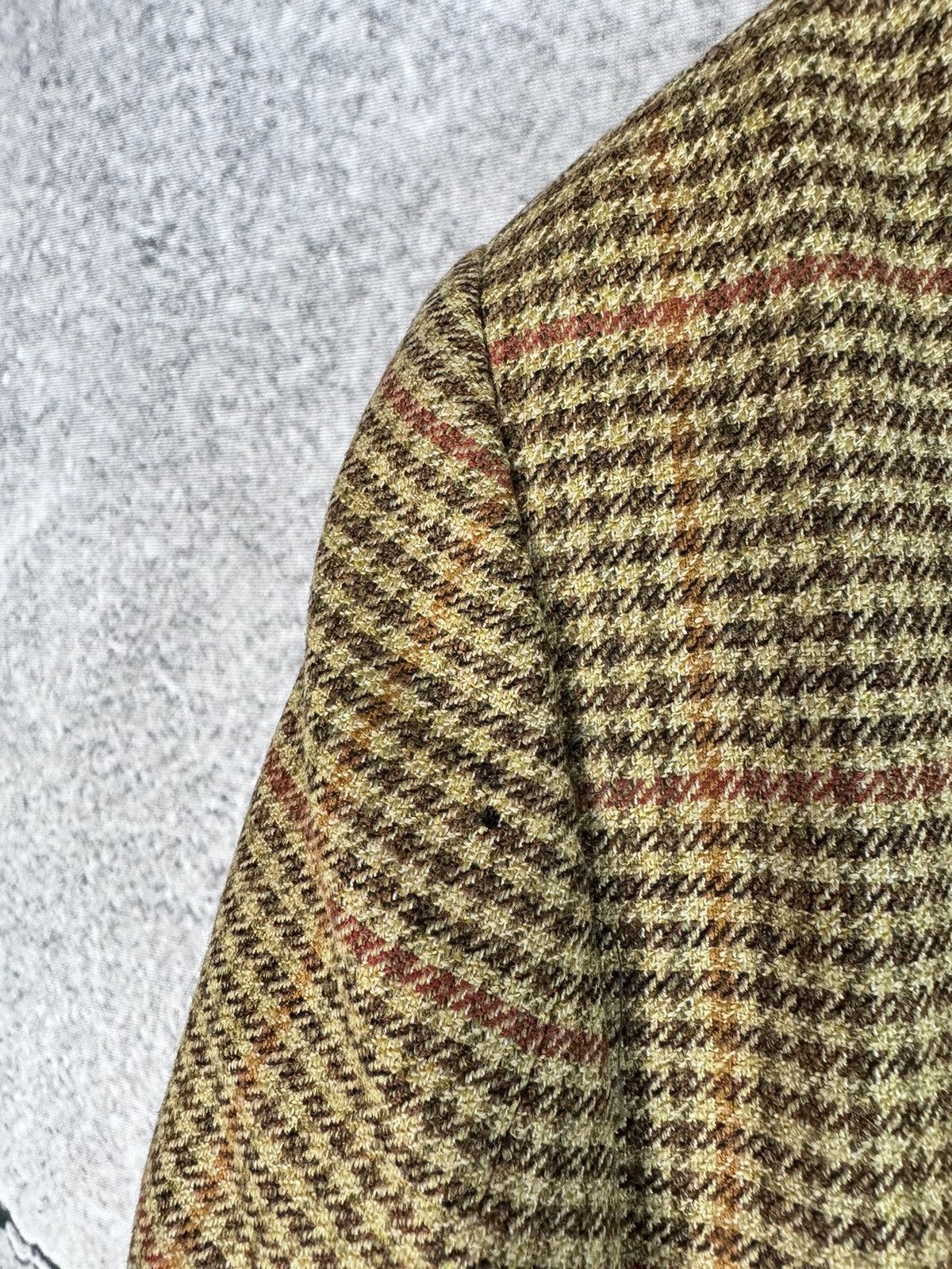 Burberry Burberrys vintage checked wool jacket Size US L / EU 52-54 / 3 - 8 Thumbnail