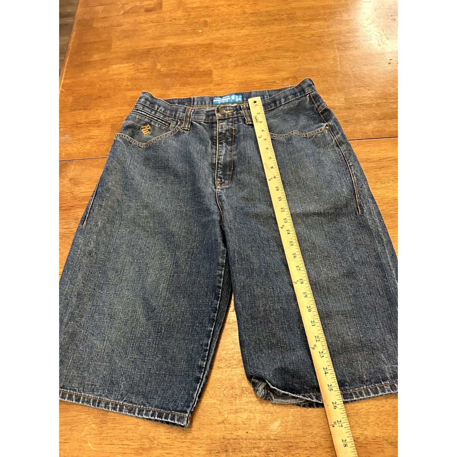 Rocawear VINTAGE Rocawear Jeans Shorts 36 Y2K Grunge Denim Blue Mens Size US 36 / EU 52 - 6 Thumbnail