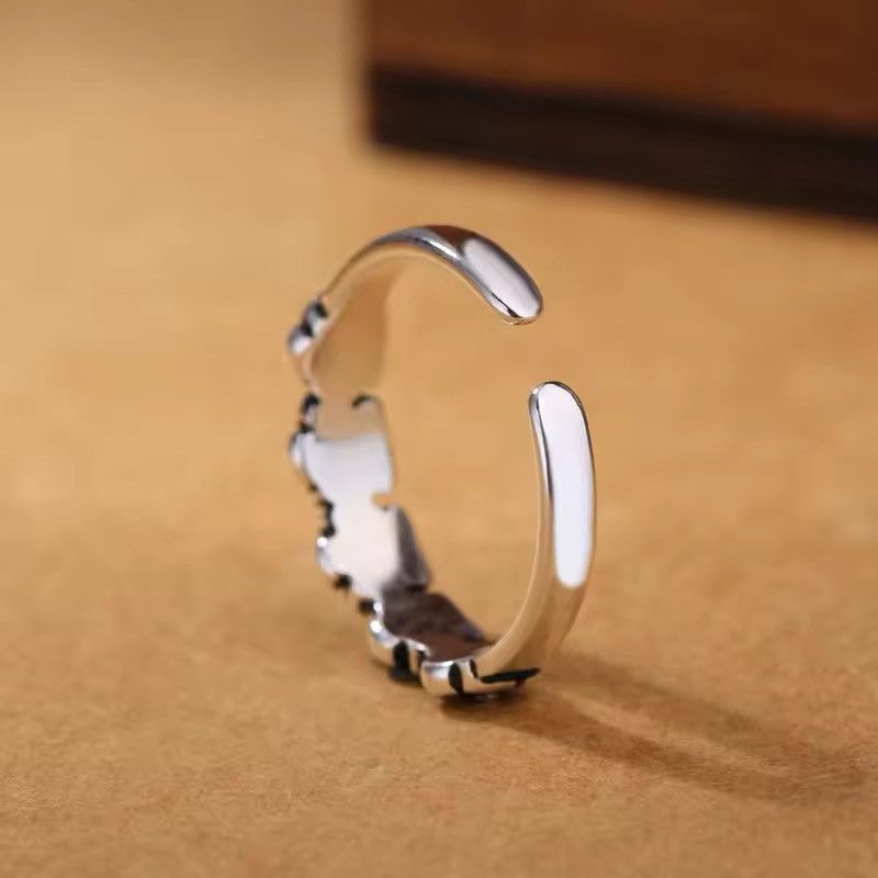 Jewelry × Vintage Retro Flower Rings Size ONE SIZE - 2 Thumbnail