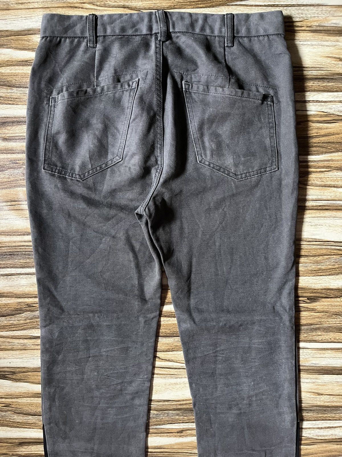 Alexander Wang Contrast Double Knee Cotton Gray and Black Size US 30 / EU 46 - 6 Thumbnail