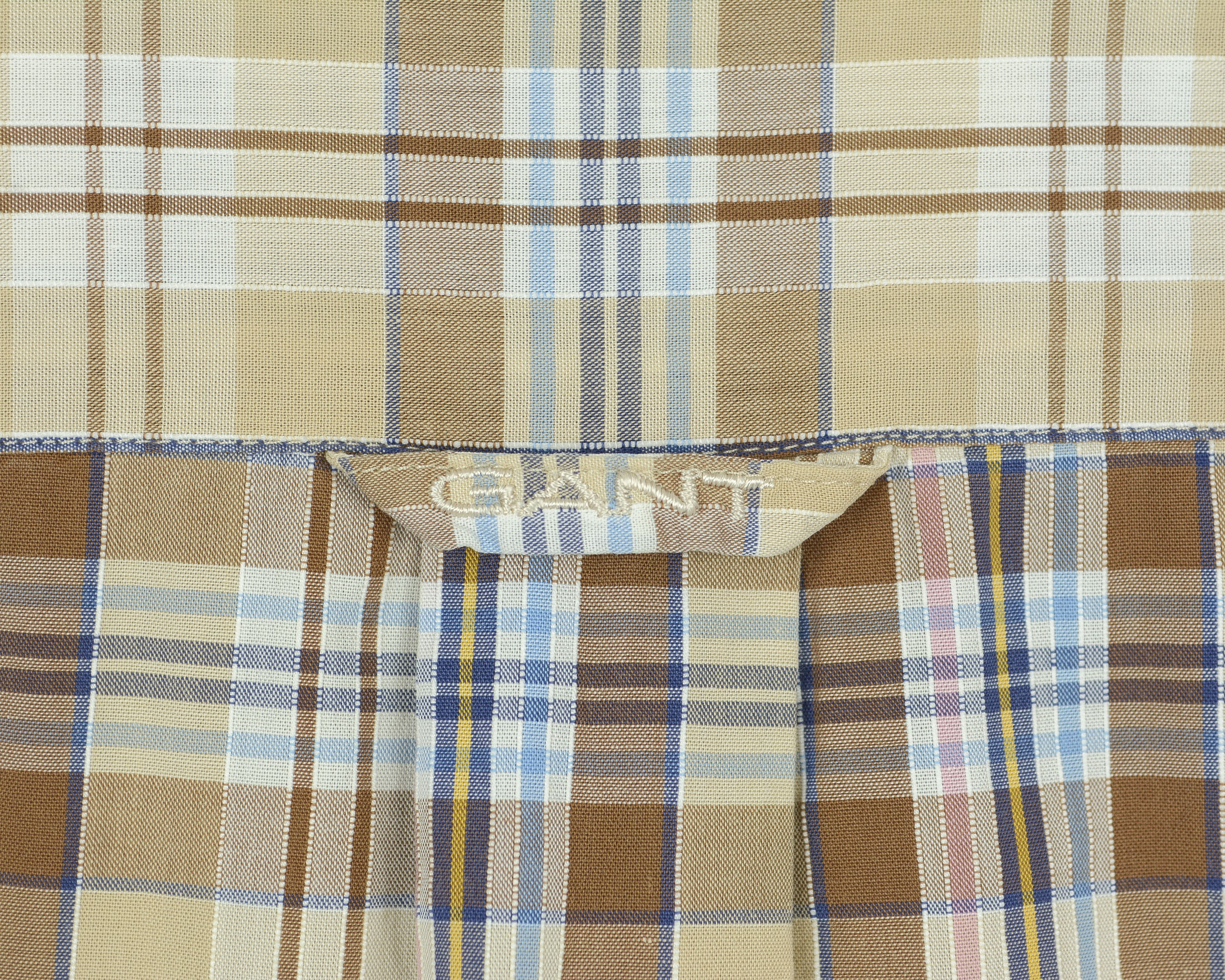 Gant 'Palm Springs Poplin' Casual Shirt Long Sleeve Plaid Check Size US L / EU 52-54 / 3 - 5 Thumbnail