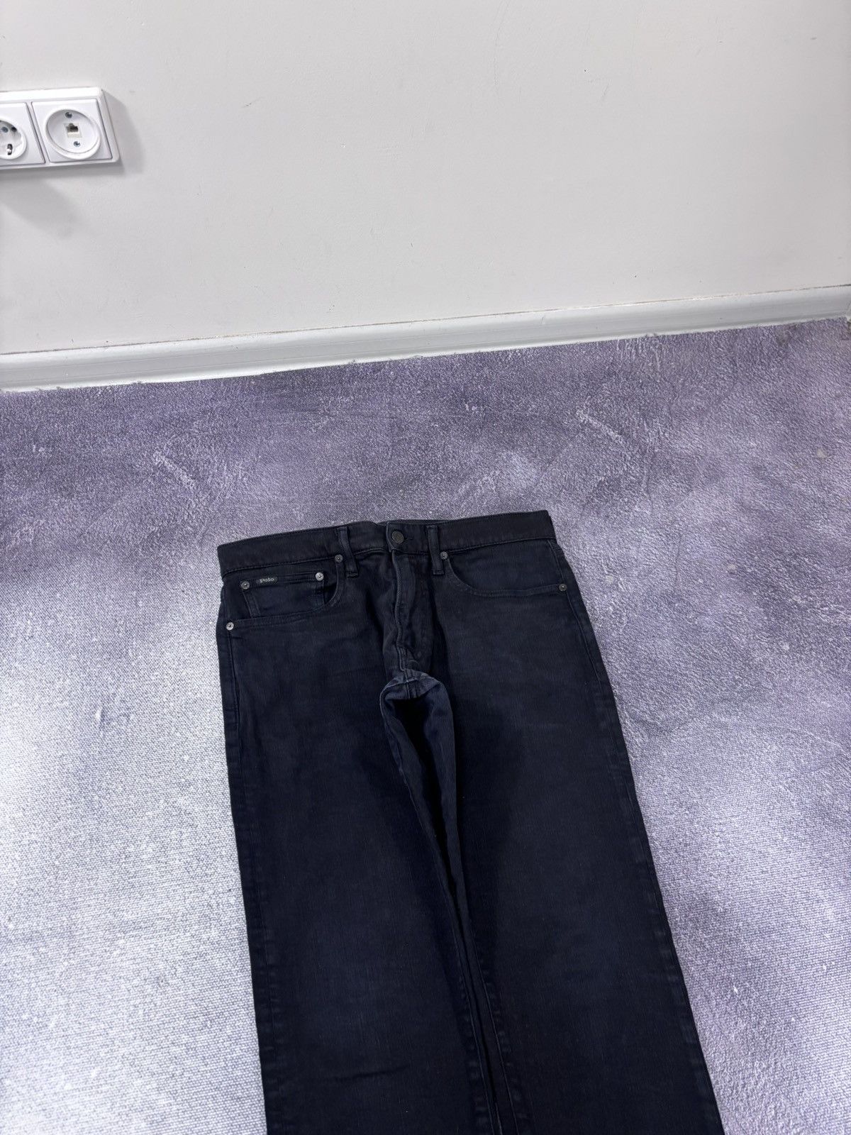 Polo Ralph Lauren Polo Ralph Lauren Men’s Sullivan Slim Black Denim Jeans Size US 31 - 4 Thumbnail