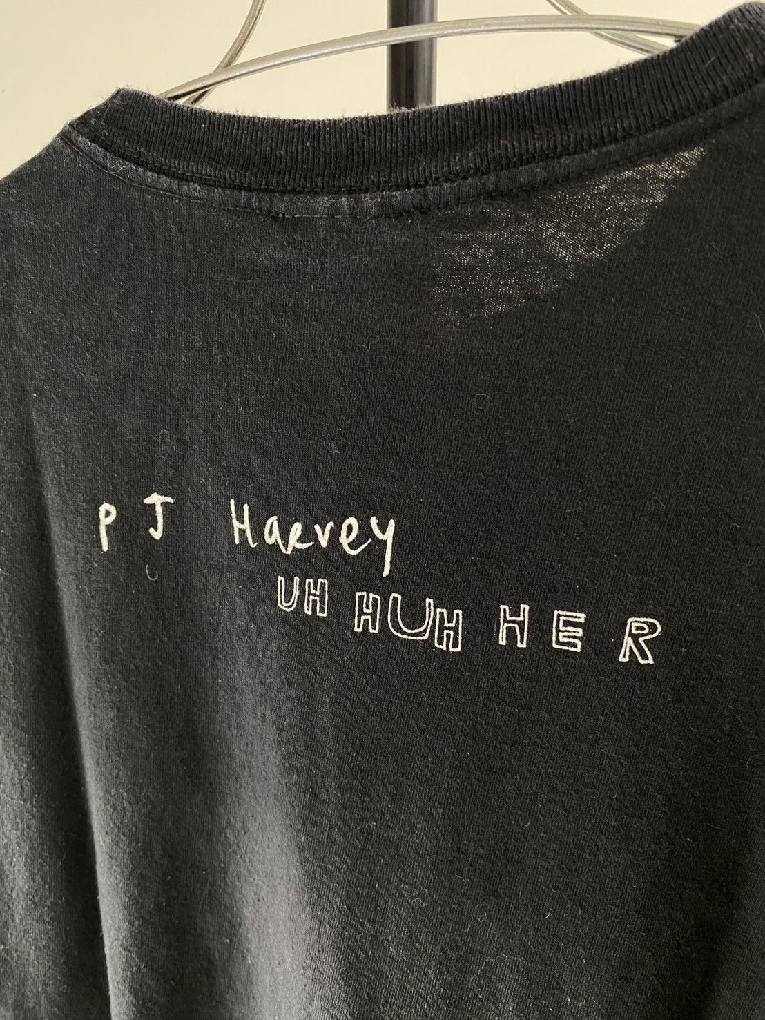 Band Tees RARE Vintage Y2K PJ Harvey Uh Huh Her Promo Tee Size US M / EU 48-50 / 2 - 5 Thumbnail