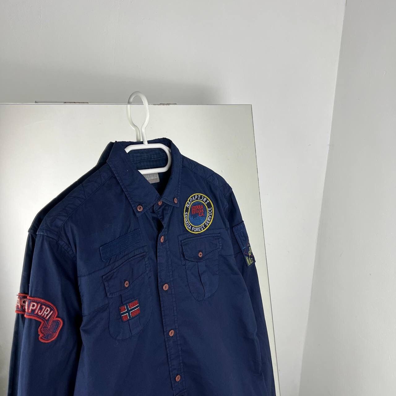 Napapijri Y2K Shirt Napapijri Button Up Vintage Outdoor Life Size US M / EU 48-50 / 2 - 2 Thumbnail