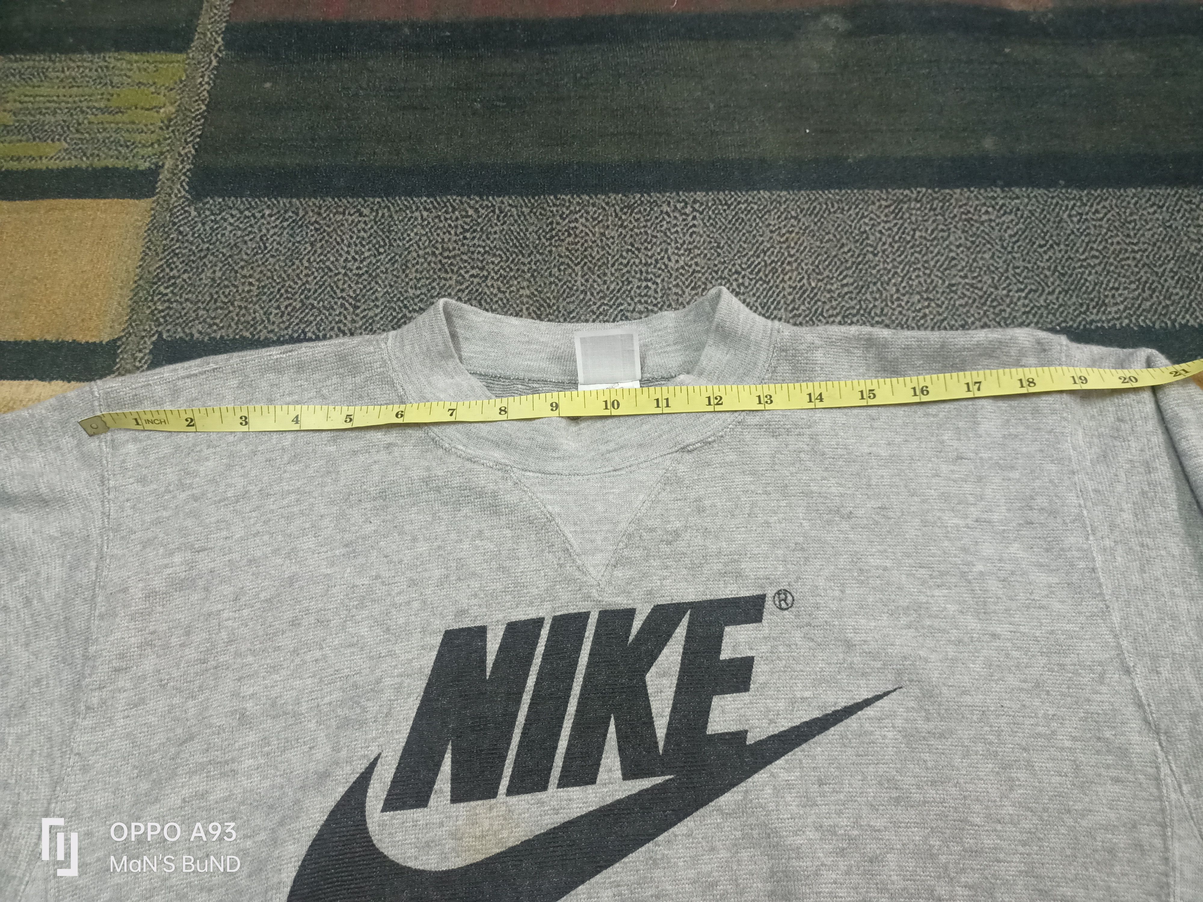 Nike × Vintage Vintage 90s NIKE Sweatshirt Size US M / EU 48-50 / 2 - 12 Thumbnail
