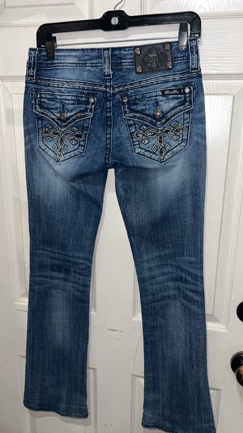 Miss Me Miss me jeans w black stitching boot Size 27" / US 4 / IT 40 - 4 Thumbnail