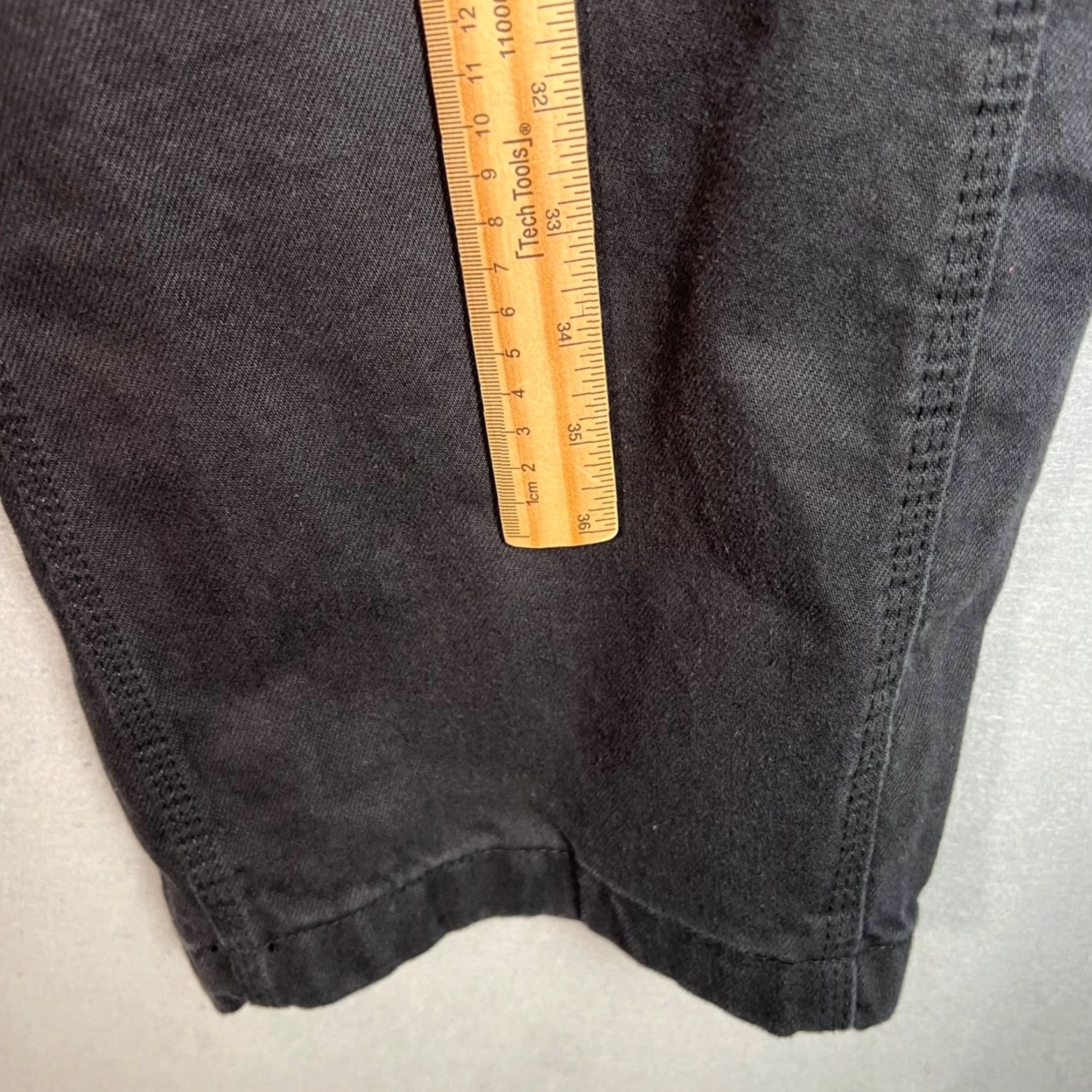 Vintage GU Pants 36 in Waist Black Cotton Relaxed Fit Chino XL Mens Size US 36 / EU 52 - 6 Thumbnail