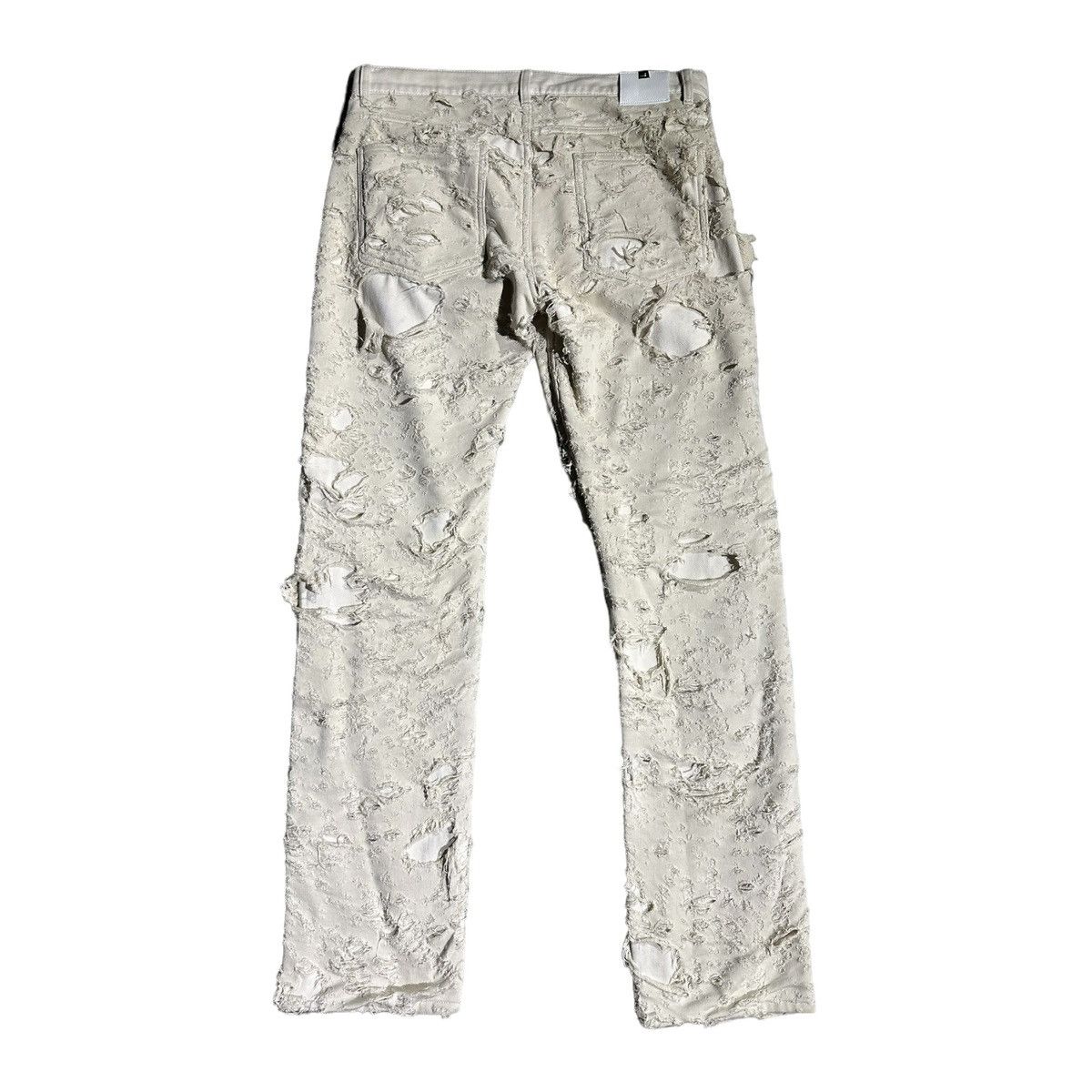 1017 ALYX 9SM × Alyx Mummy distressed layered denim Size US 34 / EU 50 - 2 Thumbnail