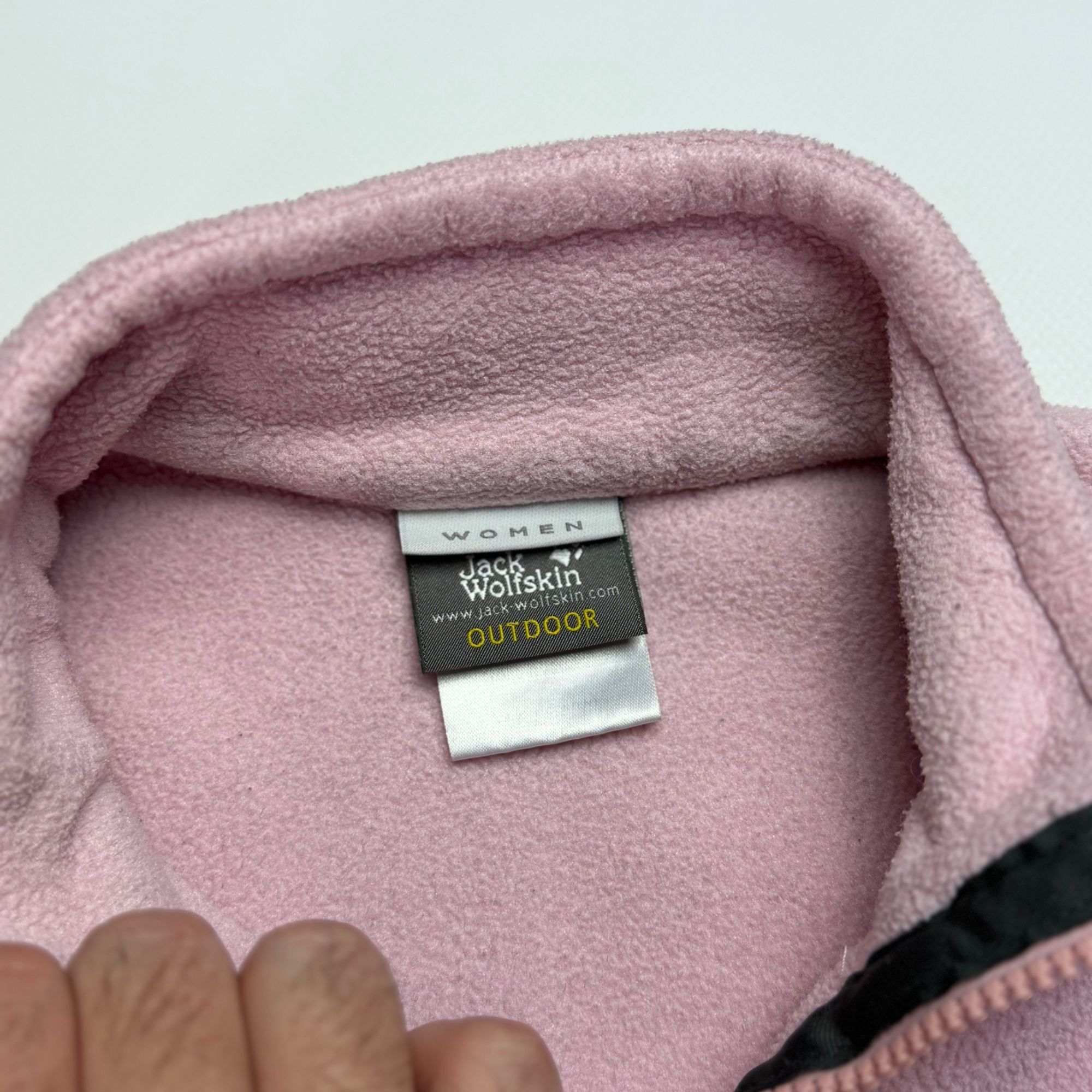 Jack Wolfskin Vintage Jack Wolfskin Women’s Nanuk Polar Fleece Jacket Pink Size M / US 6-8 / IT 42-44 - 5 Thumbnail