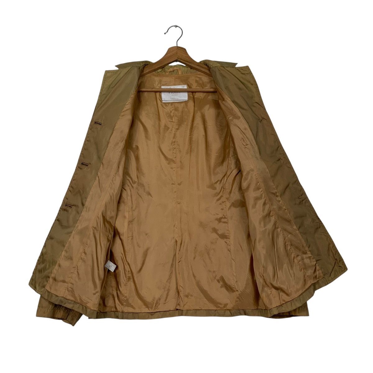Prada Vintage Prada Made In Italy Brown Women Jacket Size XL / US 12-14 / IT 48-50 - 11 Thumbnail
