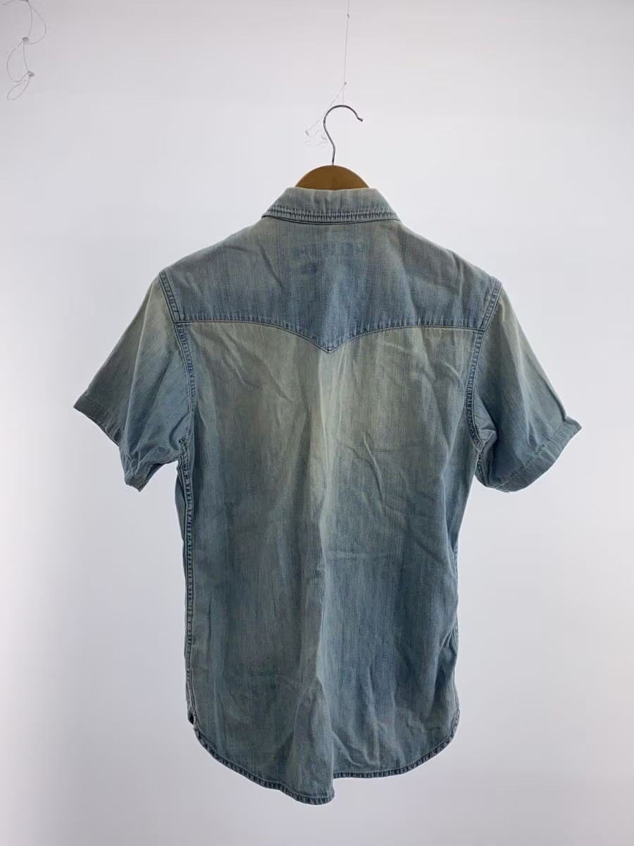 Kapital Western Denim Short Sleeve Button Shirt Size US M / EU 48-50 / 2 - 2 Thumbnail