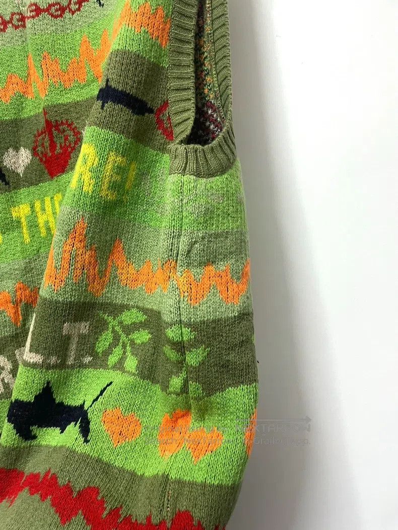 Walter Van Beirendonck Walter Van Beirendonck W&LT early sweater vest Size US XL / EU 56 / 4 - 4 Thumbnail