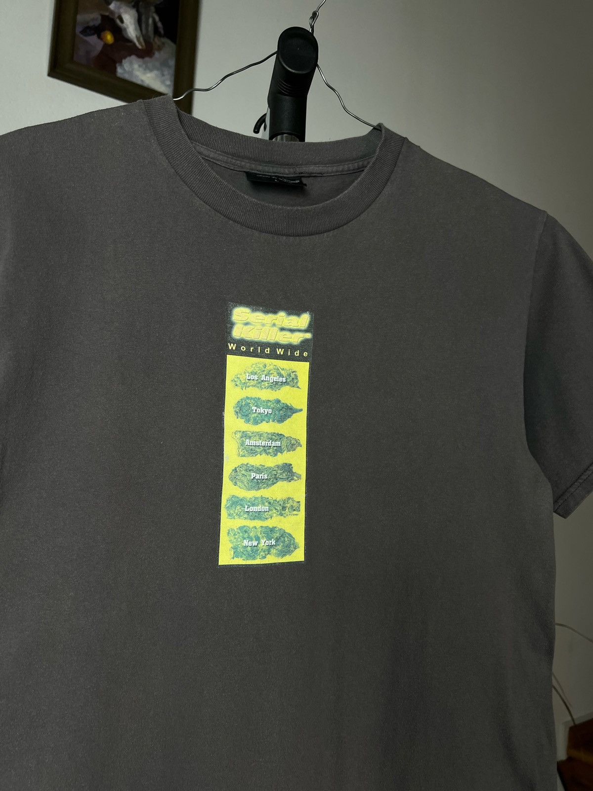 Vintage Vintage serial killer Tshirt weed marijuana psychedelic acid Size US L / EU 52-54 / 3 - 3 Thumbnail