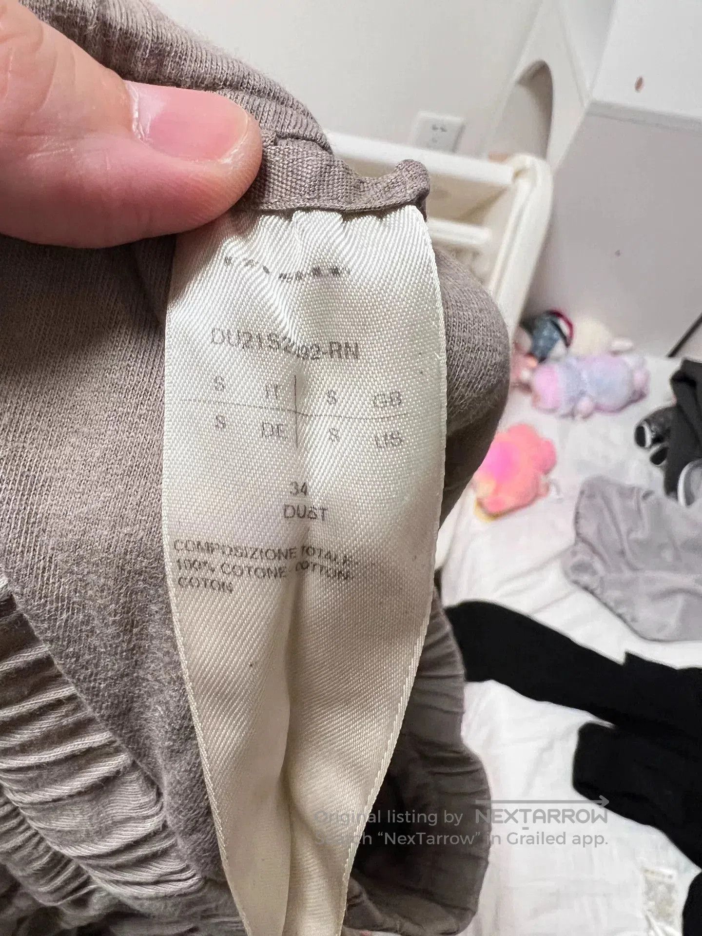 Rick Owens Rick Owens Casual Trousers in Gray. Size US 26 / EU 42 - 4 Thumbnail