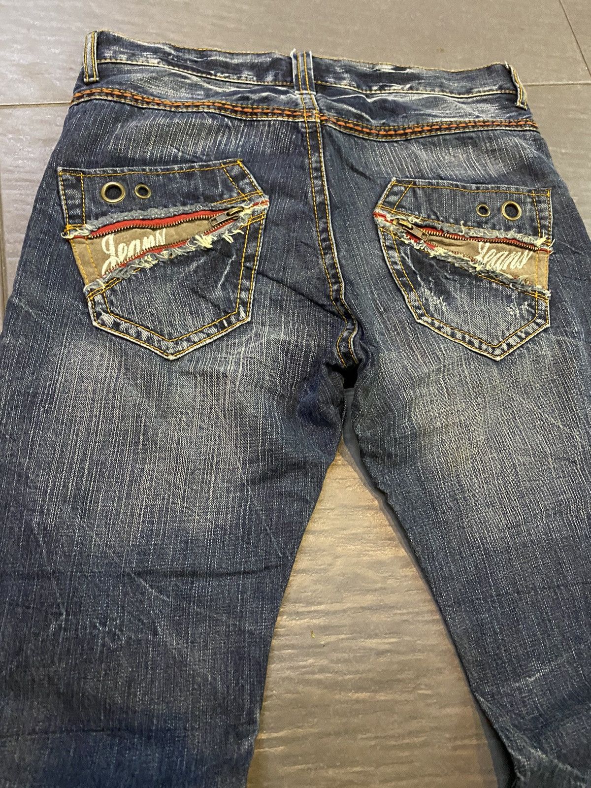 Japanese Brand Japan Villand crazy lightning jeans Size US 34 / EU 50 - 4 Thumbnail