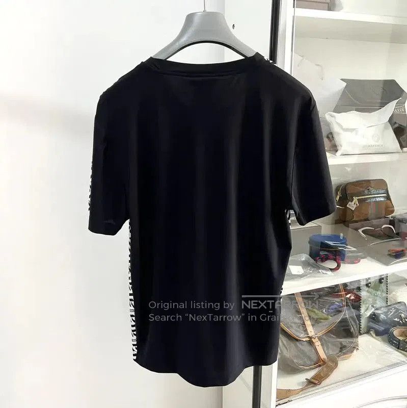 Versace Versace Black Summer Short Sleeve T-Shirt . Size US L / EU 52-54 / 3 - 4 Thumbnail